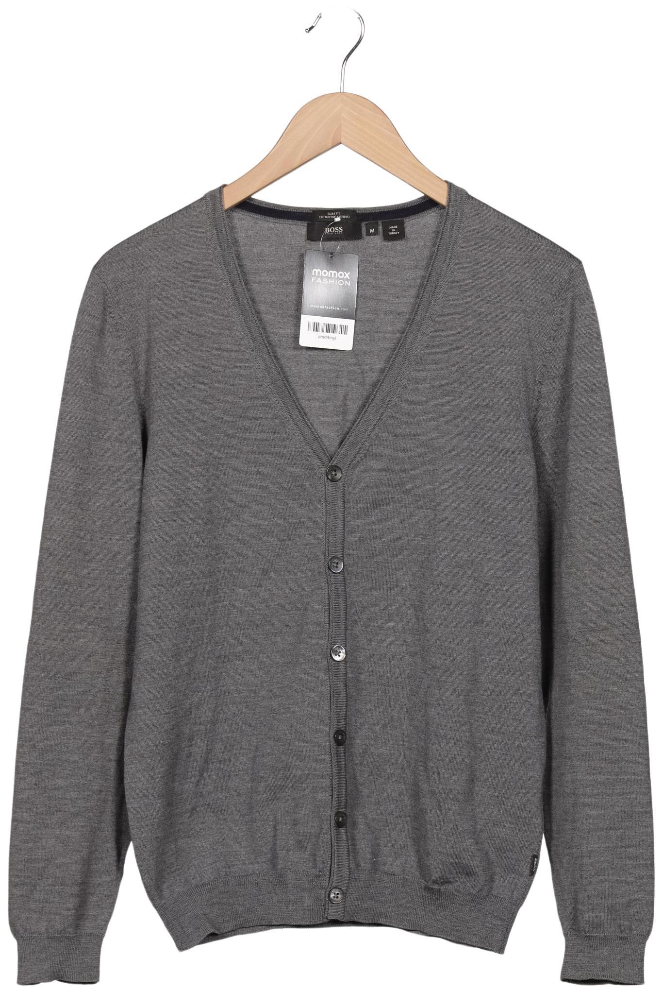 

Boss by Hugo Boss Herren Strickjacke, grau, Gr. 48