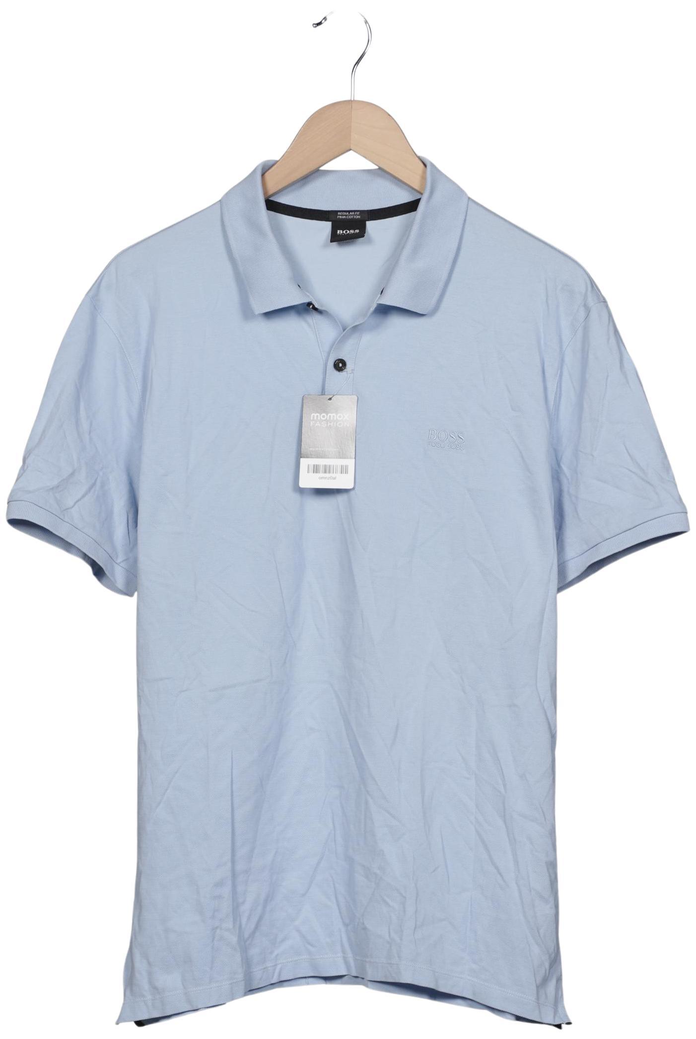 

Boss by Hugo Boss Herren Poloshirt, hellblau, Gr. 54