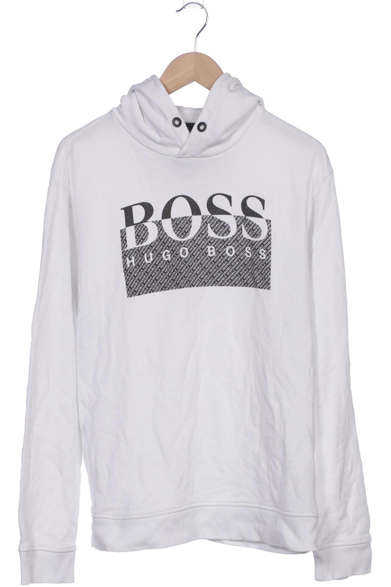 

Boss by Hugo Boss Herren Kapuzenpullover, weiß, Gr. 52