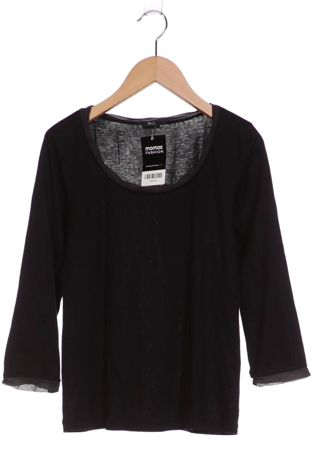 

Boss by Hugo Boss Damen Langarmshirt, schwarz, Gr. 36