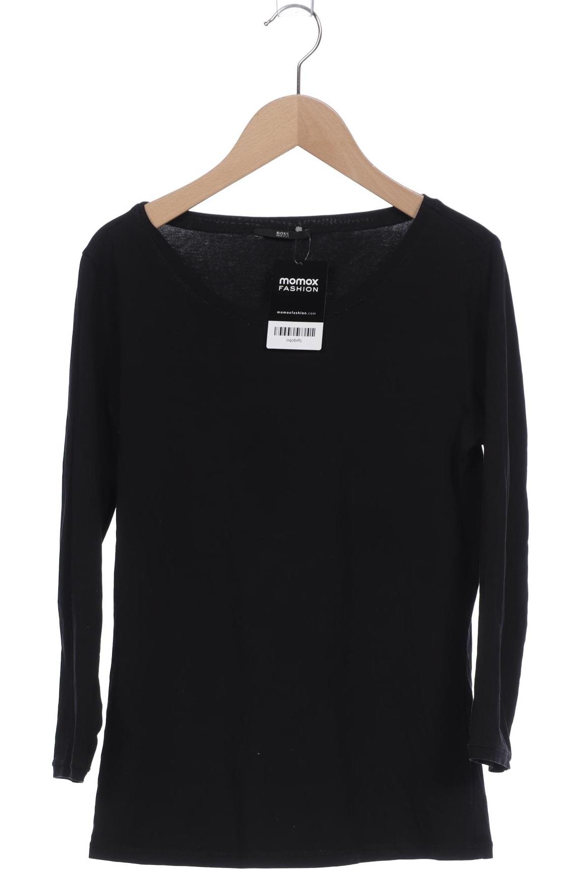 

Boss by Hugo Boss Damen Langarmshirt, schwarz, Gr. 38