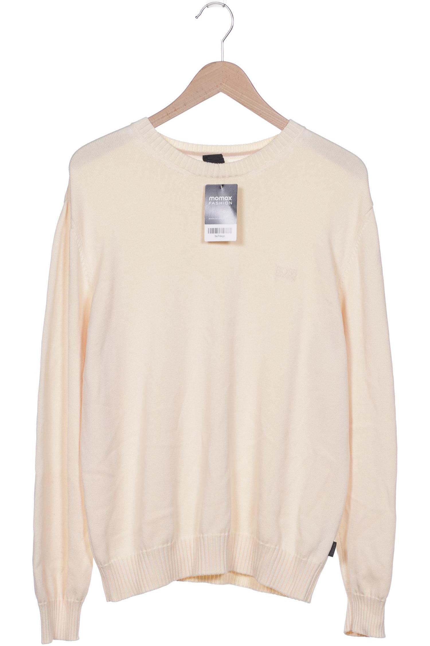

BOSS by Hugo Boss Herren Pullover, cremeweiß