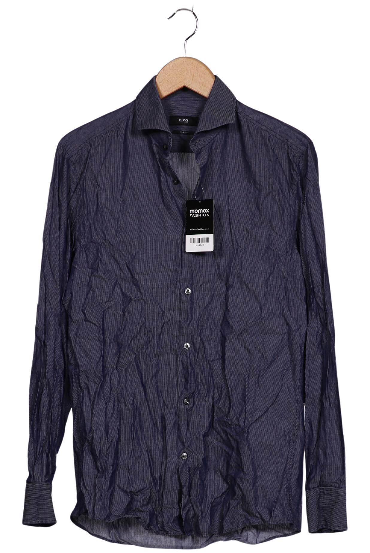 Thumbnail - Boss by Hugo Boss Herren Hemd, marineblau, Gr. 46