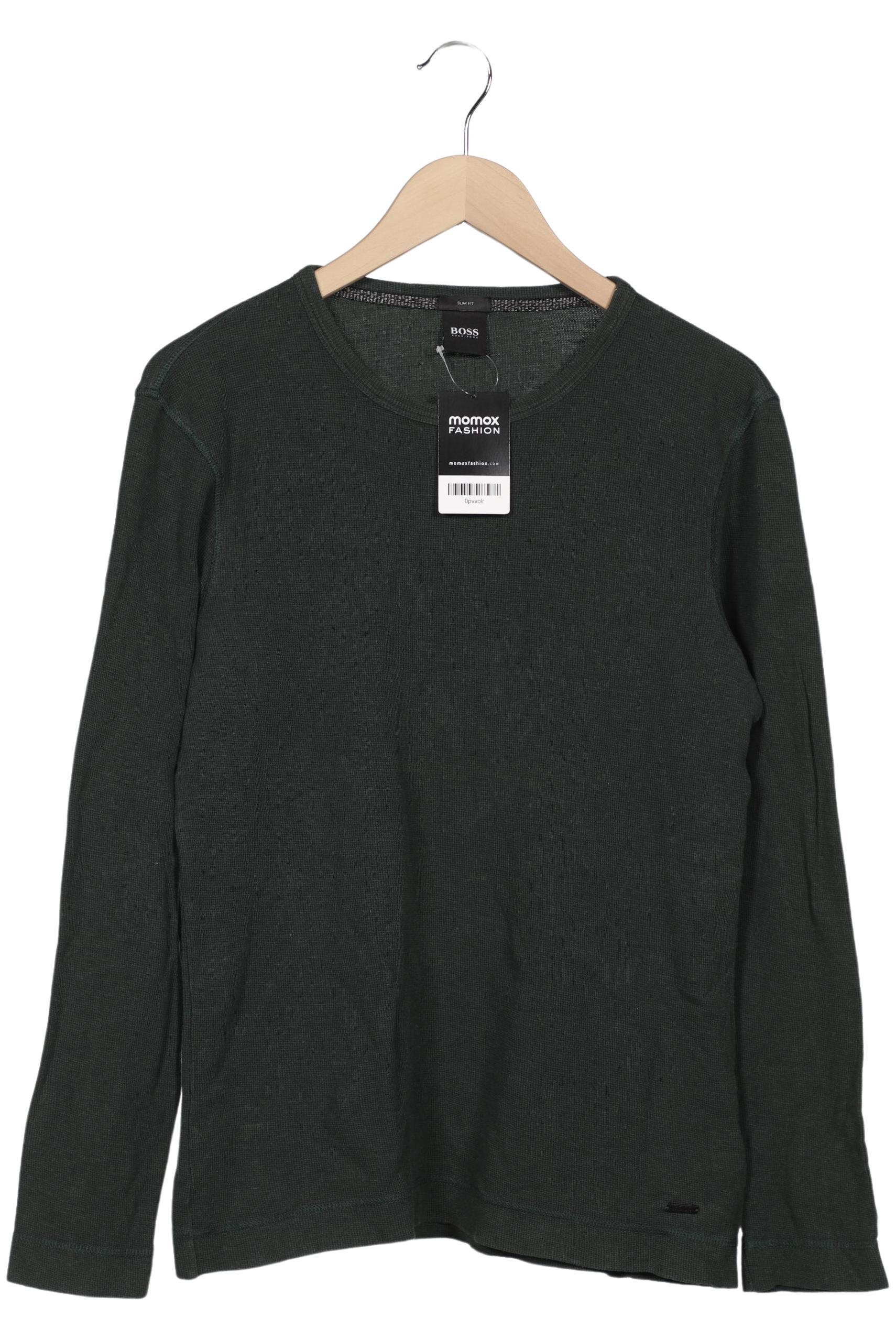 

Boss by Hugo Boss Herren Langarmshirt, grün, Gr. 52