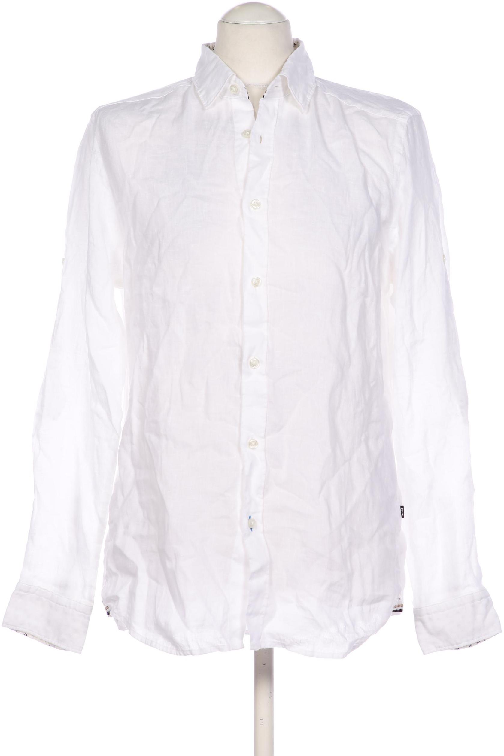 

Boss by Hugo Boss Herren Hemd, weiß, Gr. 48