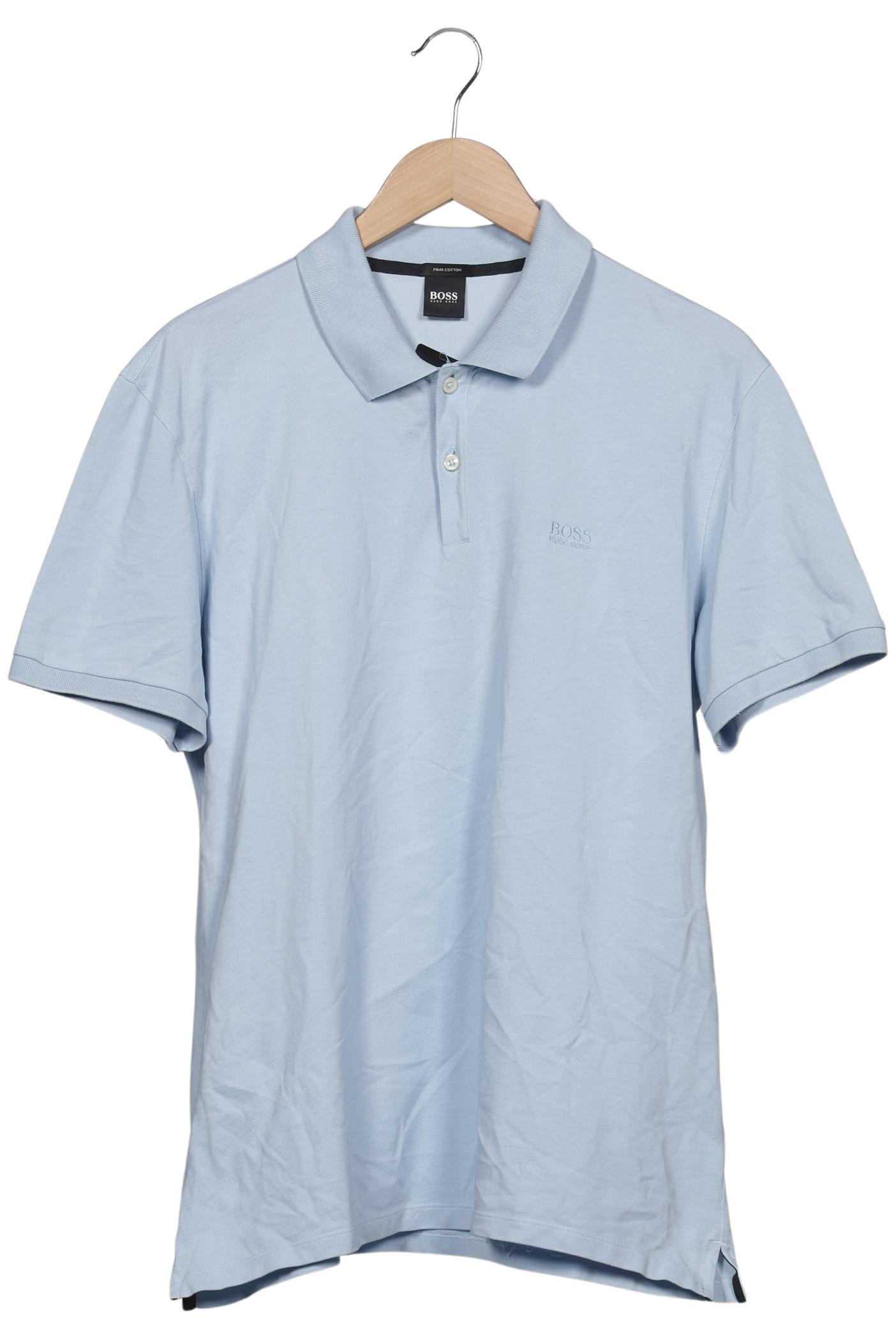 

Boss by Hugo Boss Herren Poloshirt, hellblau, Gr. 54