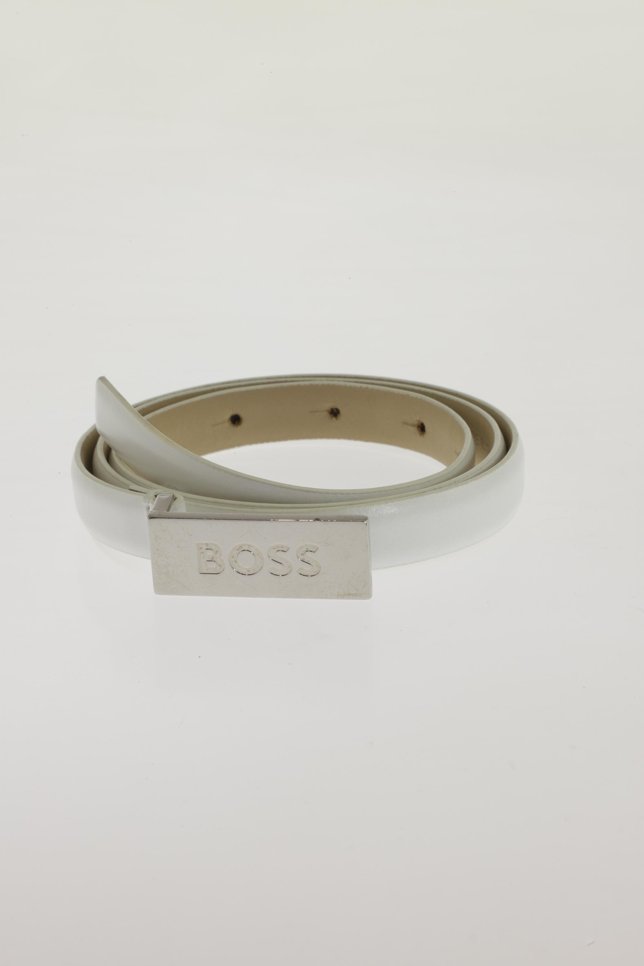 

Boss by Hugo Boss Damen Gürtel, weiß, Gr. 70