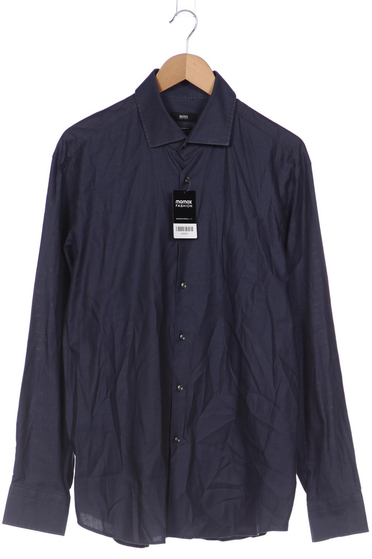 

Boss by Hugo Boss Herren Hemd, marineblau, Gr. 56