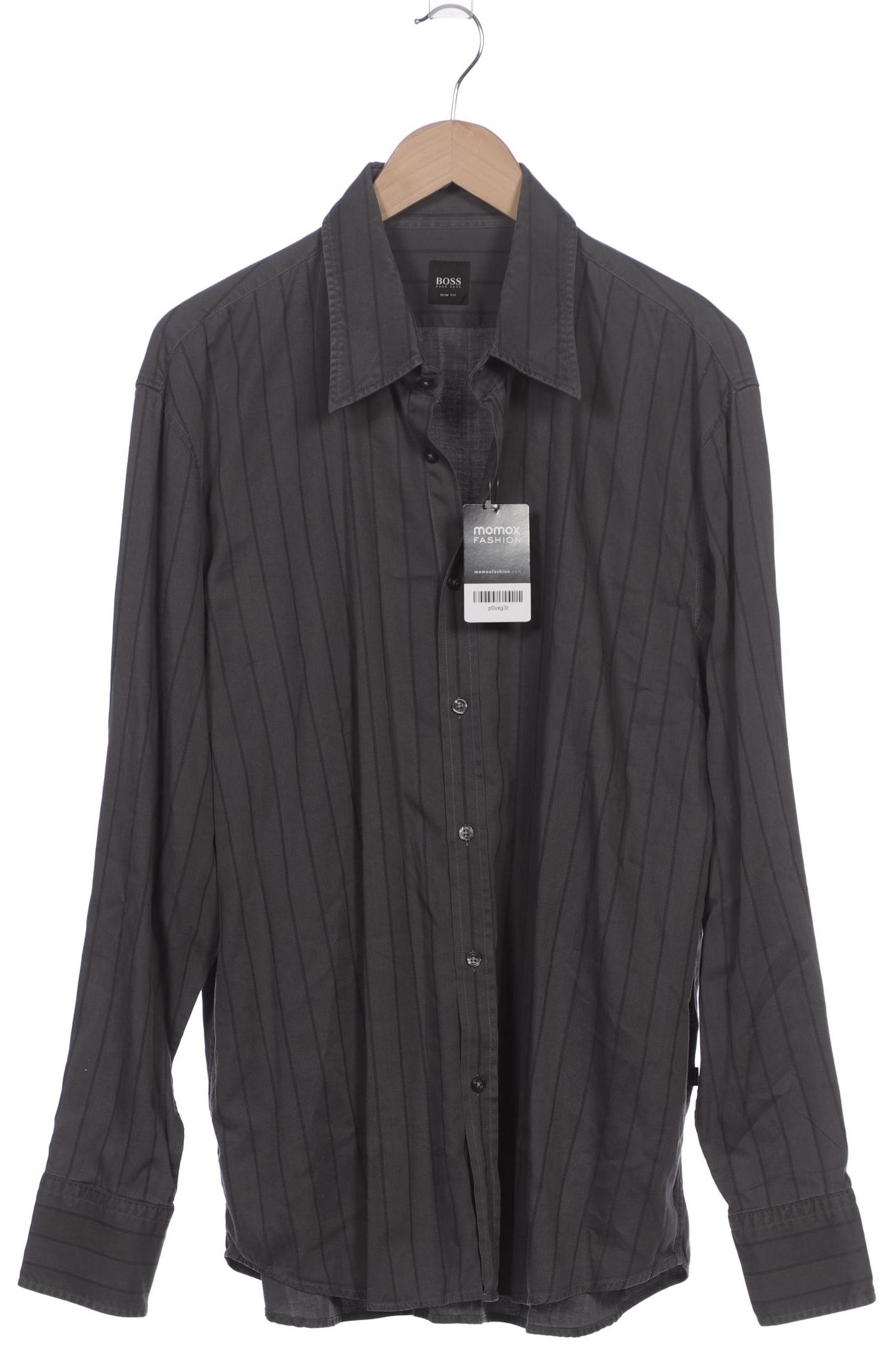 

Boss by Hugo Boss Herren Hemd, grau, Gr. 56