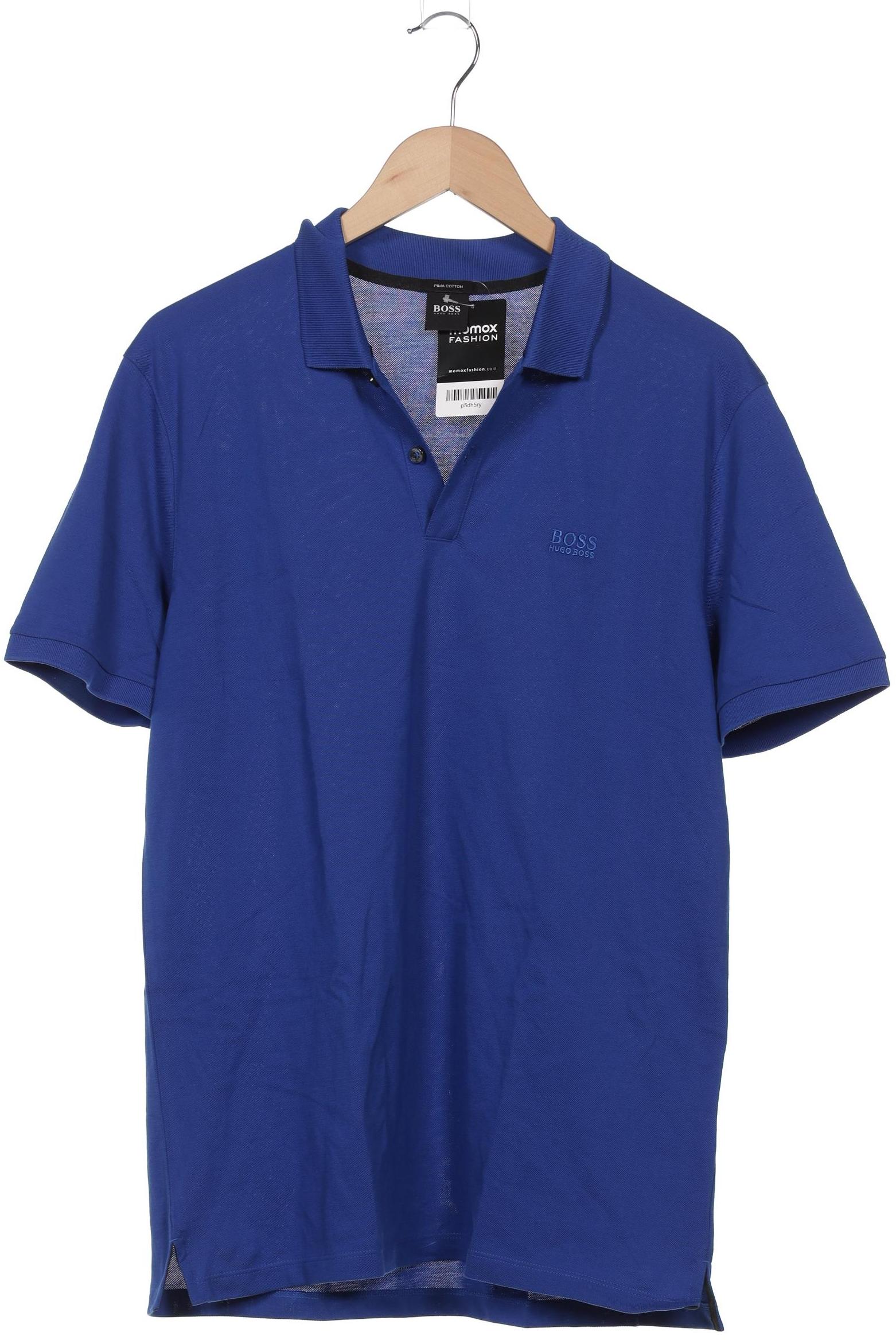 

Boss by Hugo Boss Herren Poloshirt, blau, Gr. 52