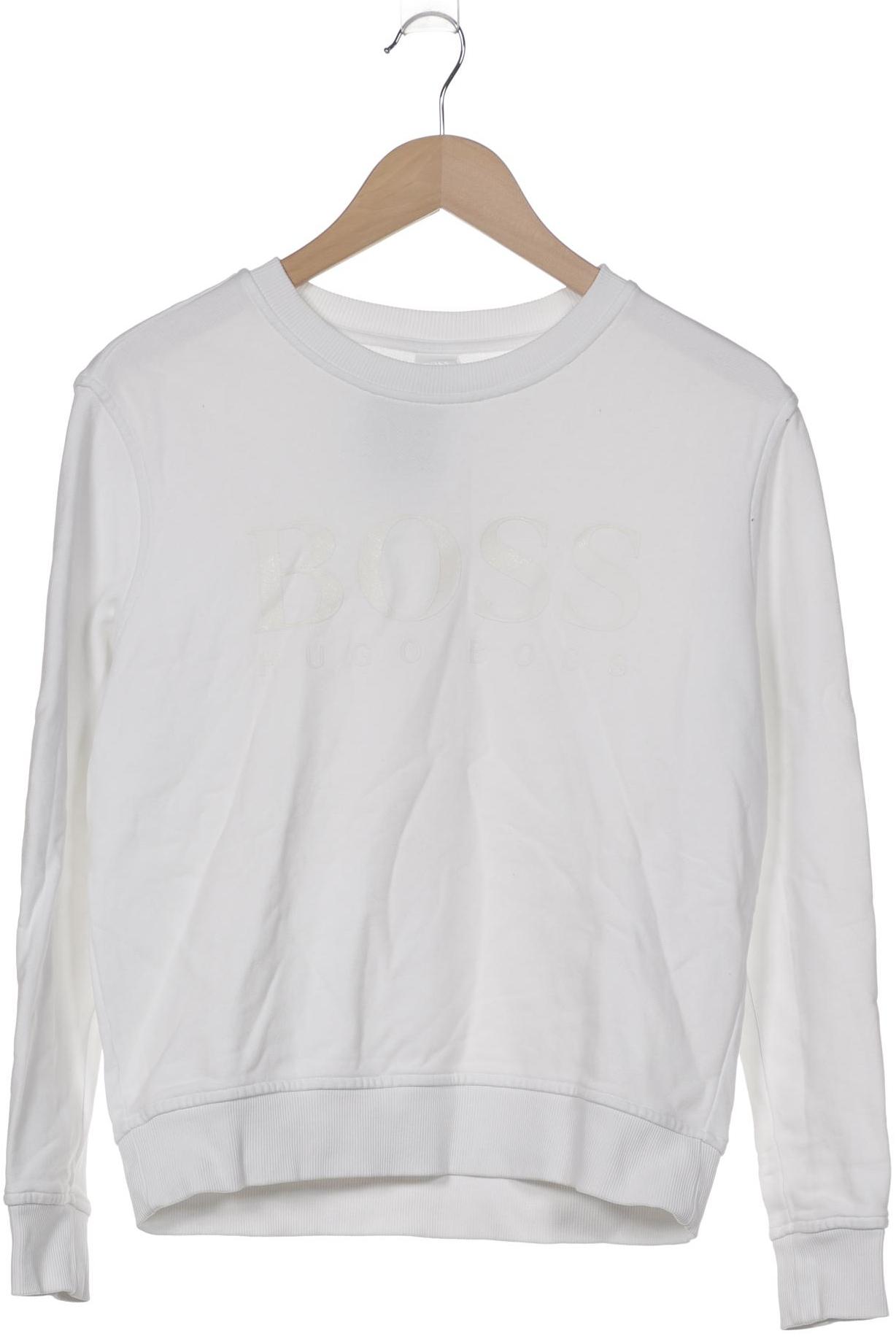 

Boss by Hugo Boss Damen Sweatshirt, weiß, Gr. 42