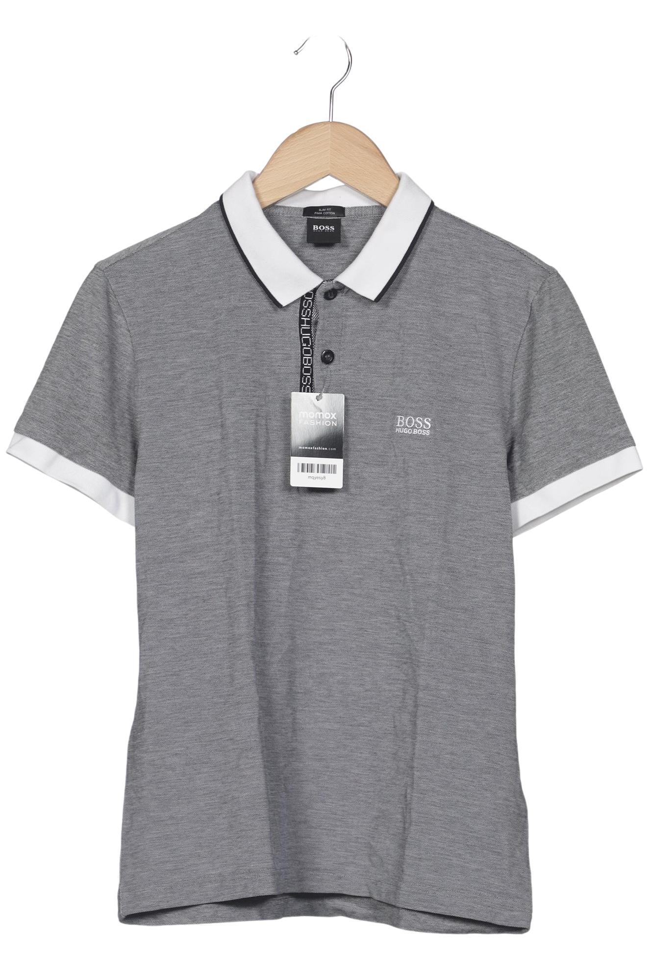 

Boss by Hugo Boss Herren Poloshirt, grau, Gr. 48
