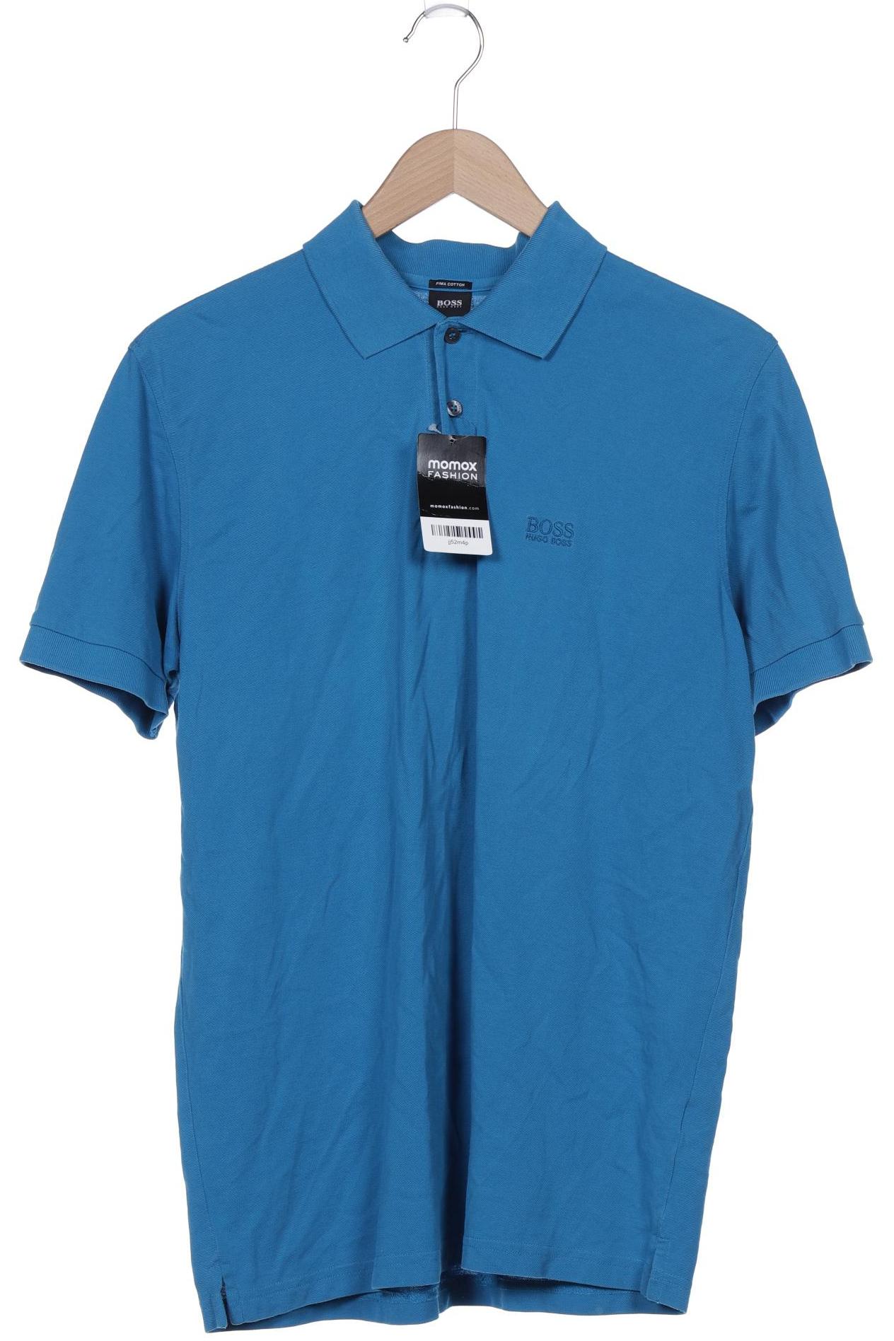 

Boss by Hugo Boss Herren Poloshirt, blau, Gr. 48