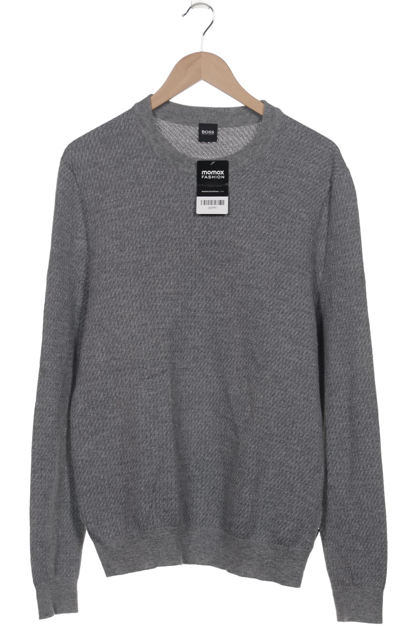 

Boss by Hugo Boss Herren Pullover, grau, Gr. 54