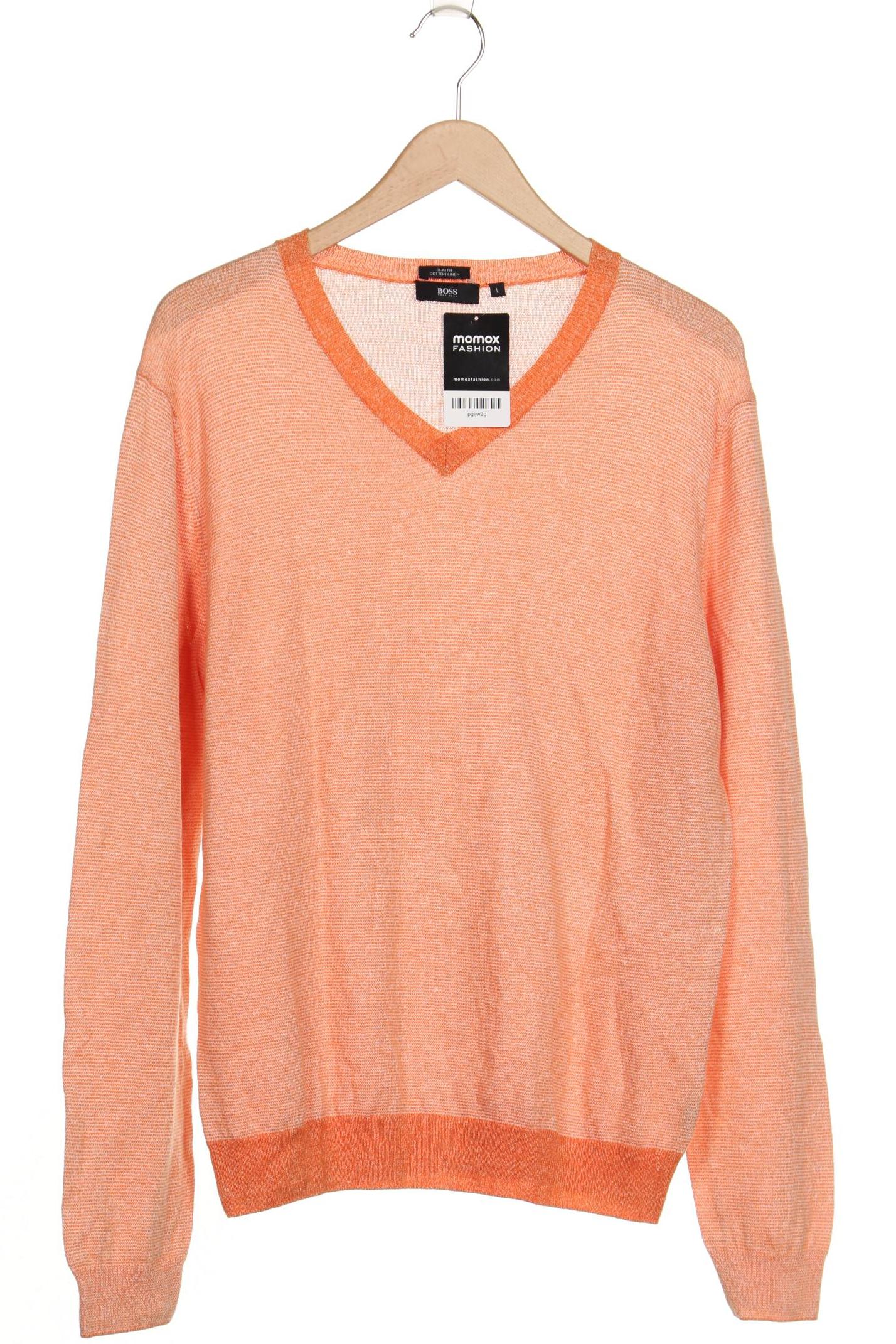 

Boss by Hugo Boss Herren Pullover, orange, Gr. 52
