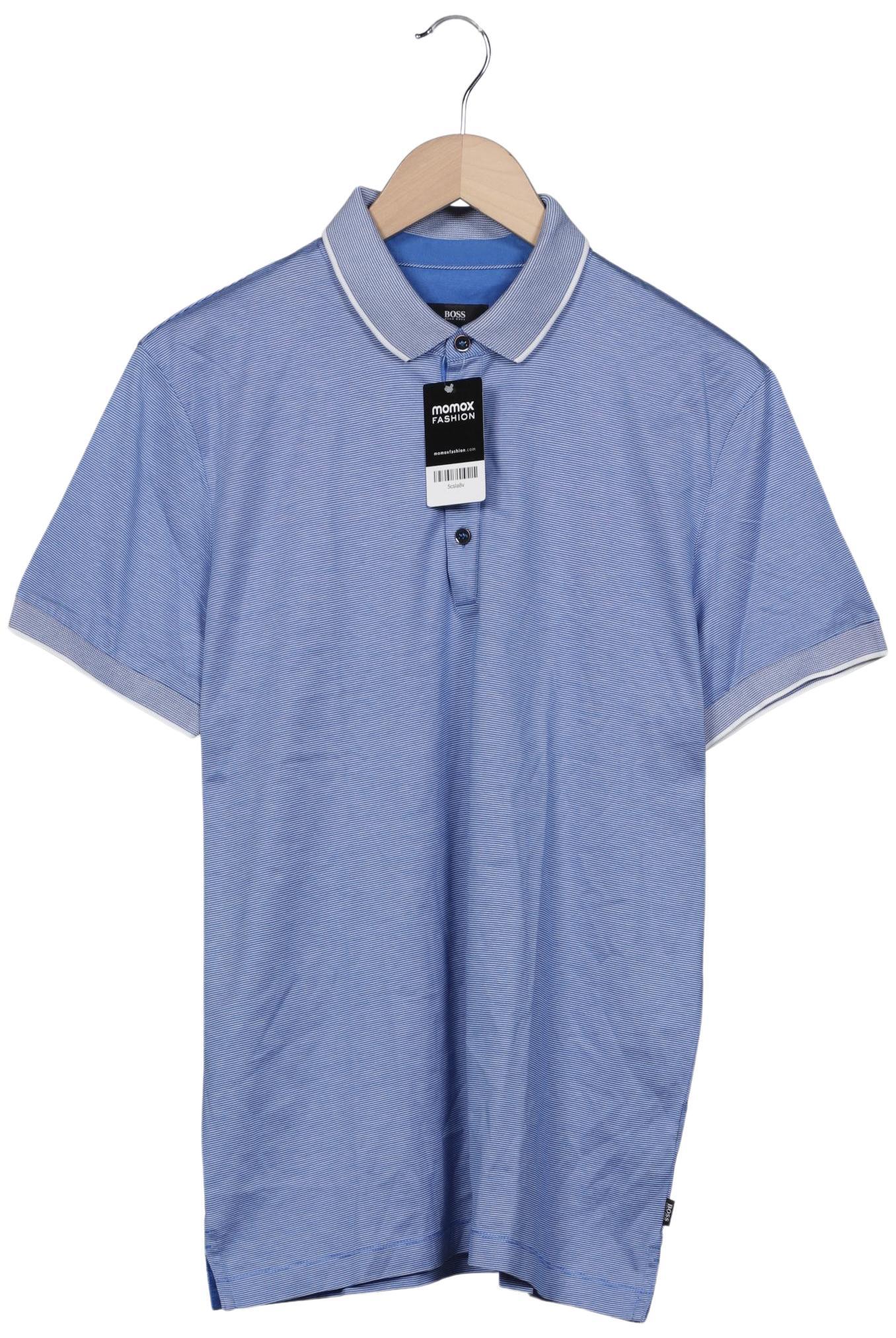 

Boss by Hugo Boss Herren Poloshirt, blau, Gr. 52
