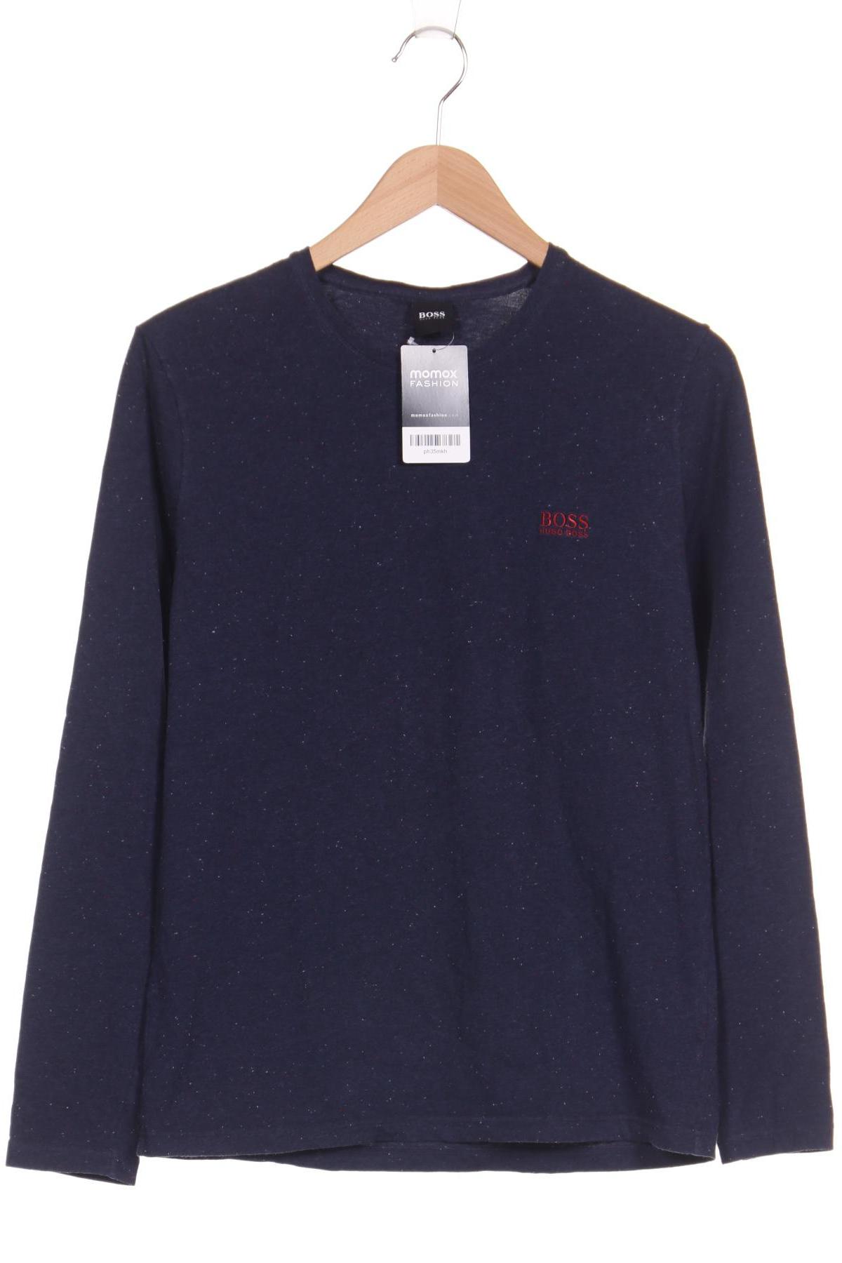 

Boss by Hugo Boss Herren Langarmshirt, marineblau, Gr. 46