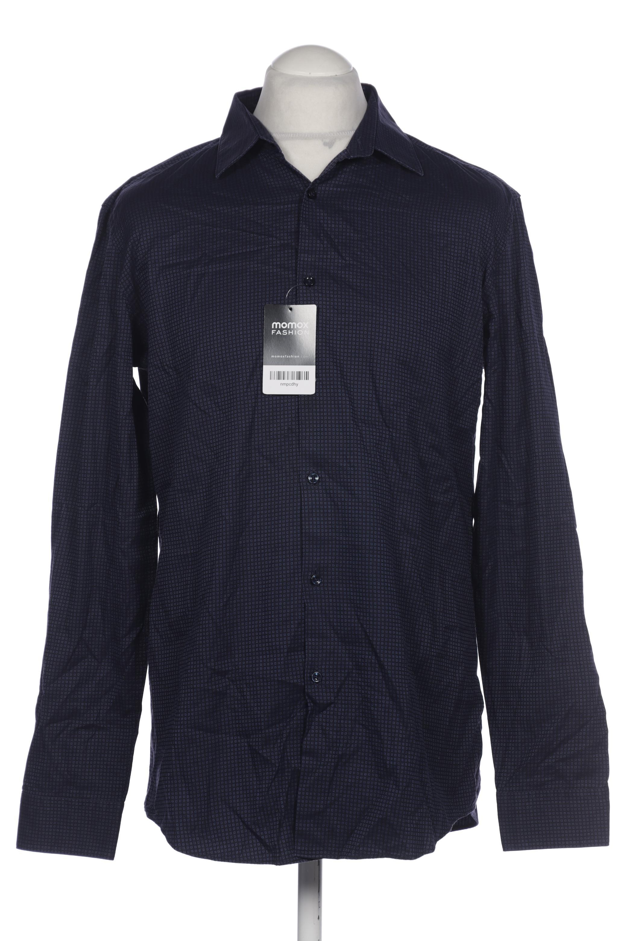 

Boss by Hugo Boss Herren Hemd, marineblau, Gr. 52