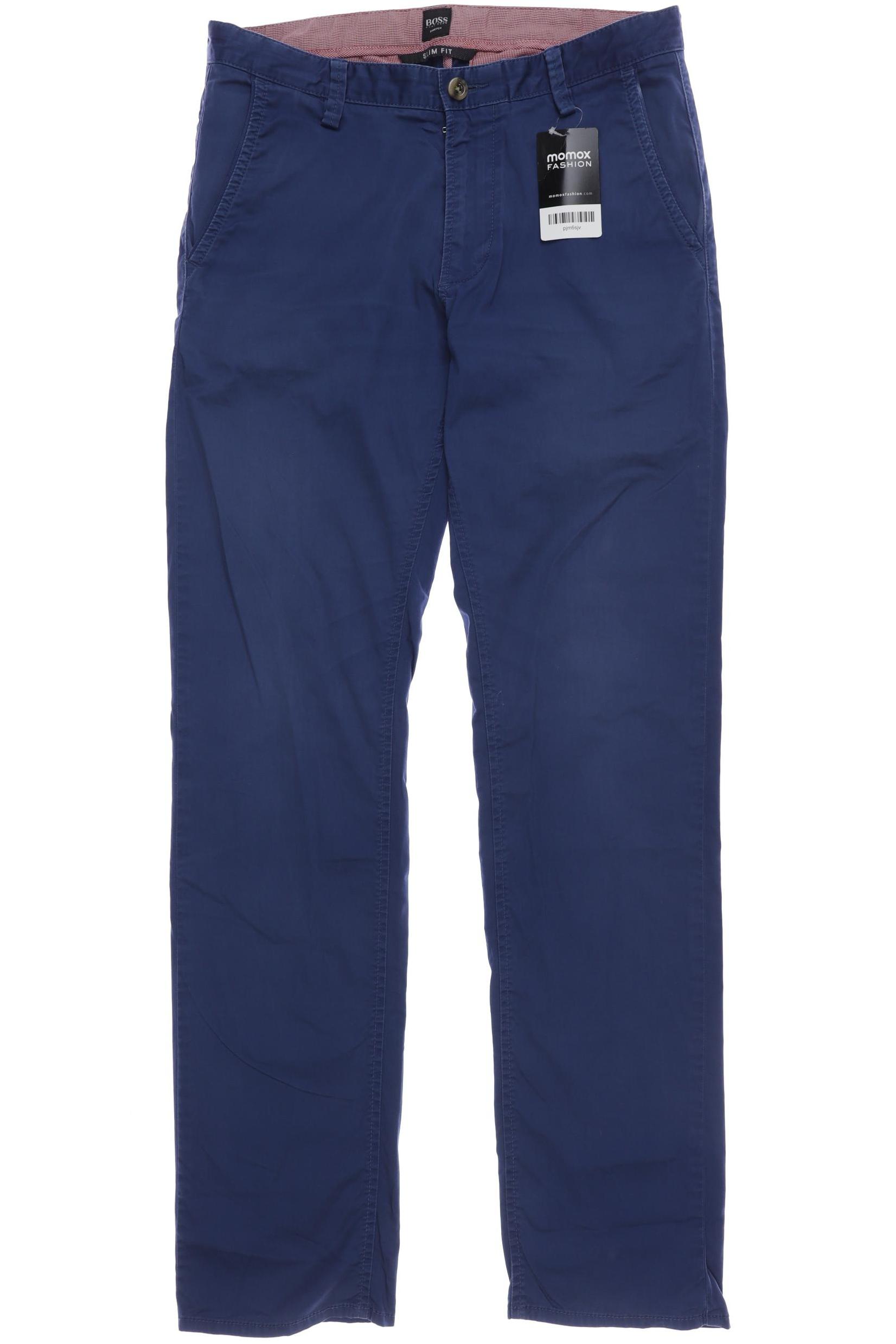 

Boss by Hugo Boss Herren Stoffhose, blau, Gr. 46