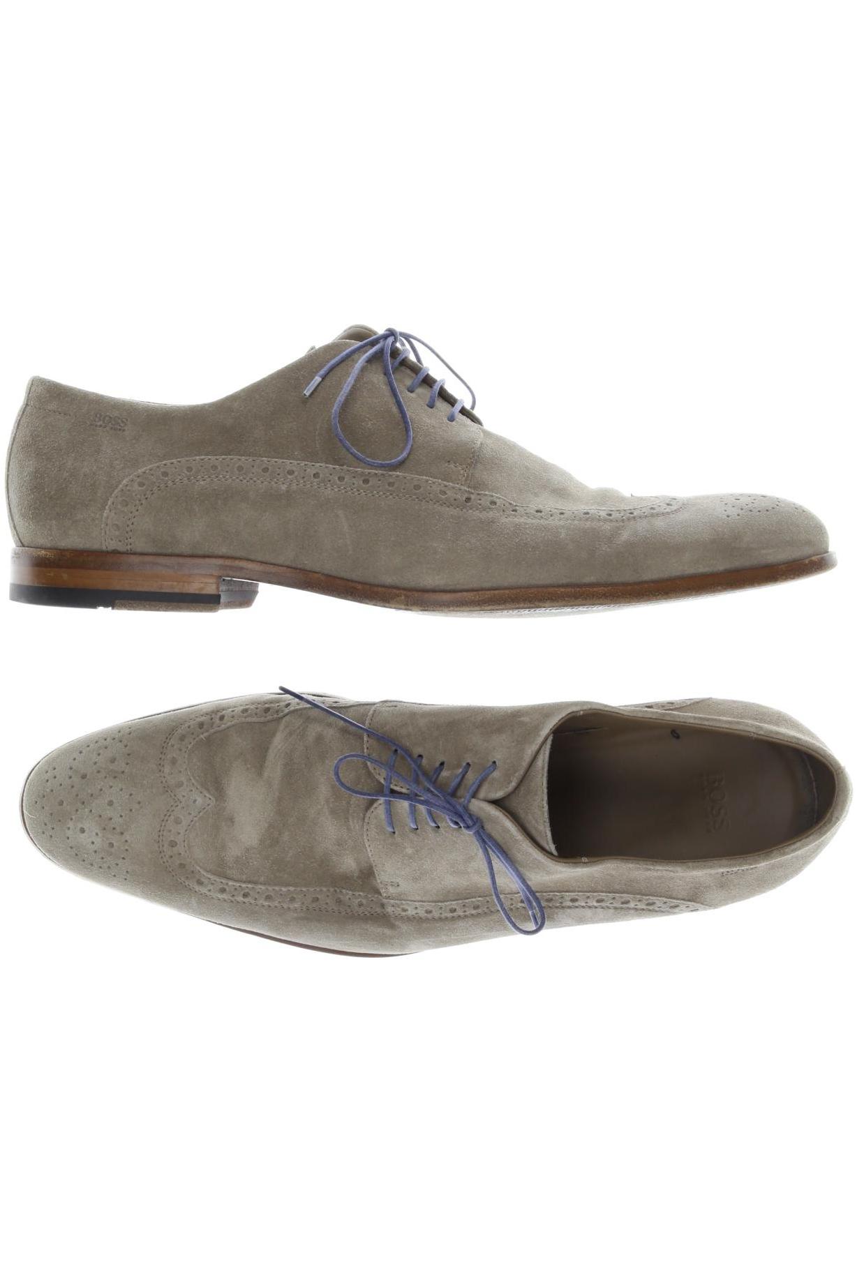 

Boss by Hugo Boss Herren Halbschuh, beige, Gr. 10.5
