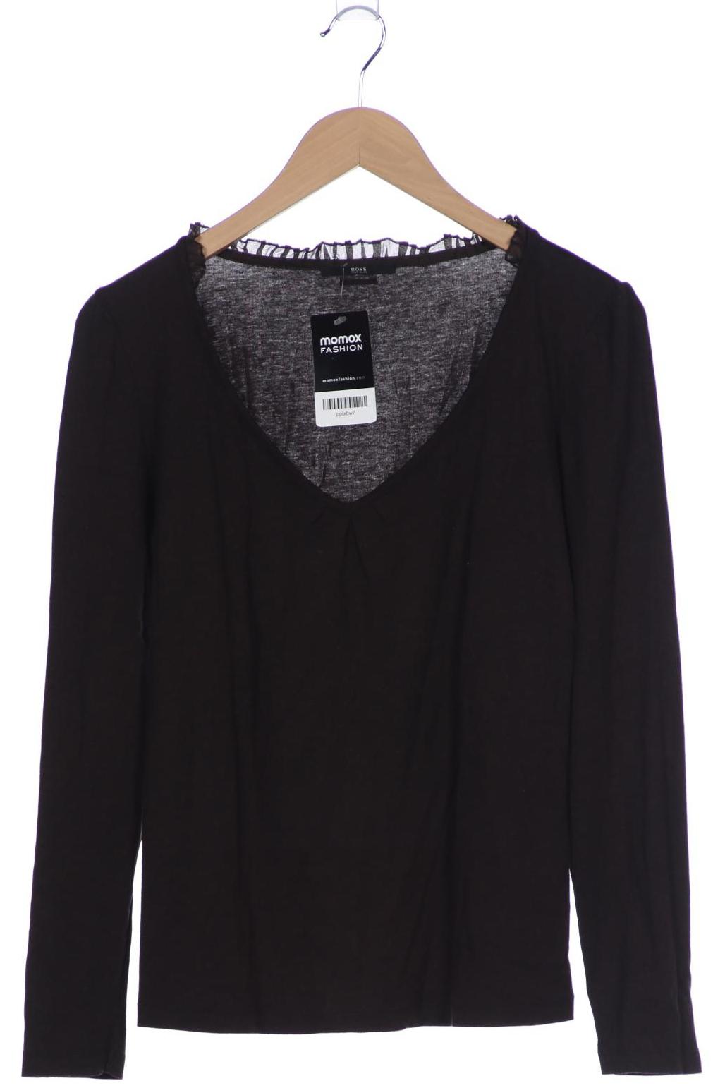 

Boss by Hugo Boss Damen Langarmshirt, braun, Gr. 42