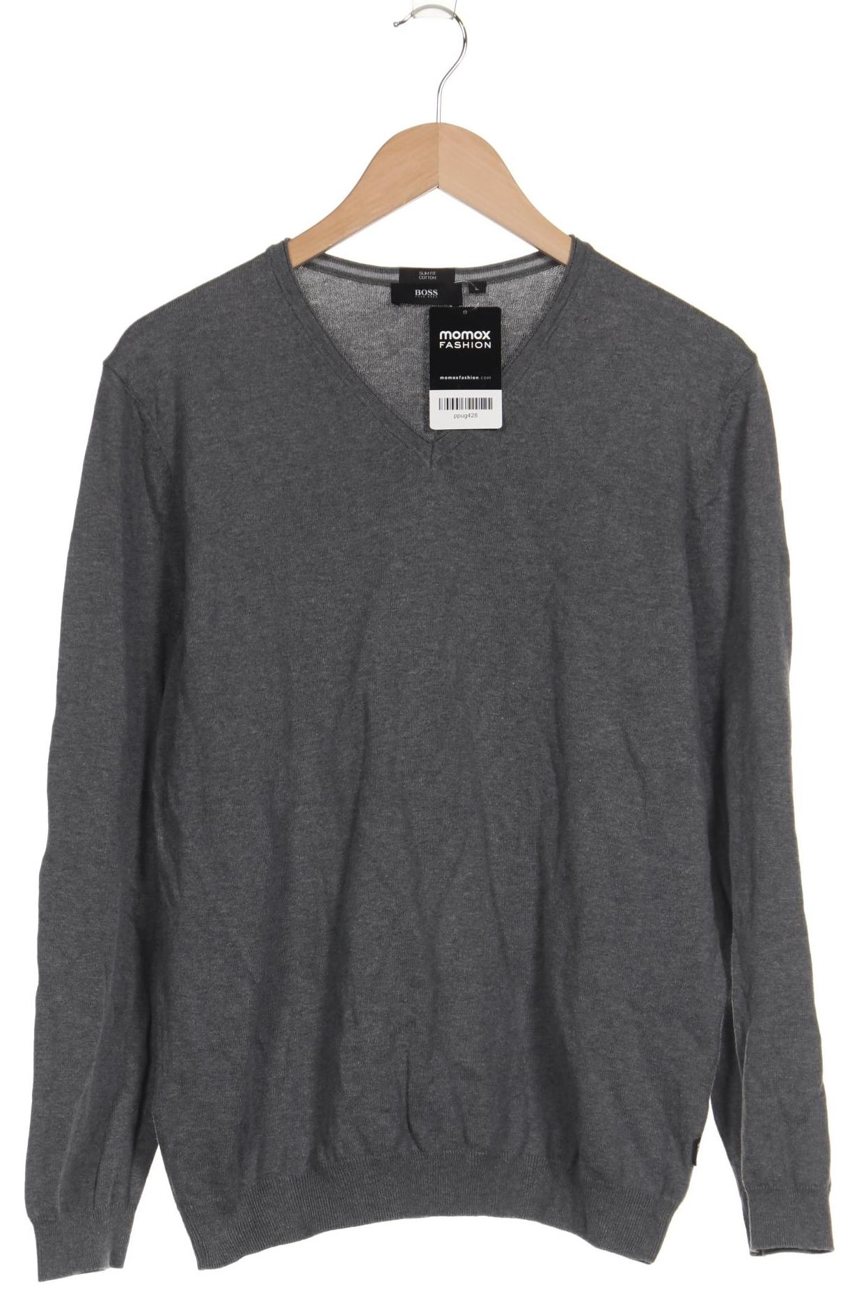 

Boss by Hugo Boss Herren Pullover, grau, Gr. 52