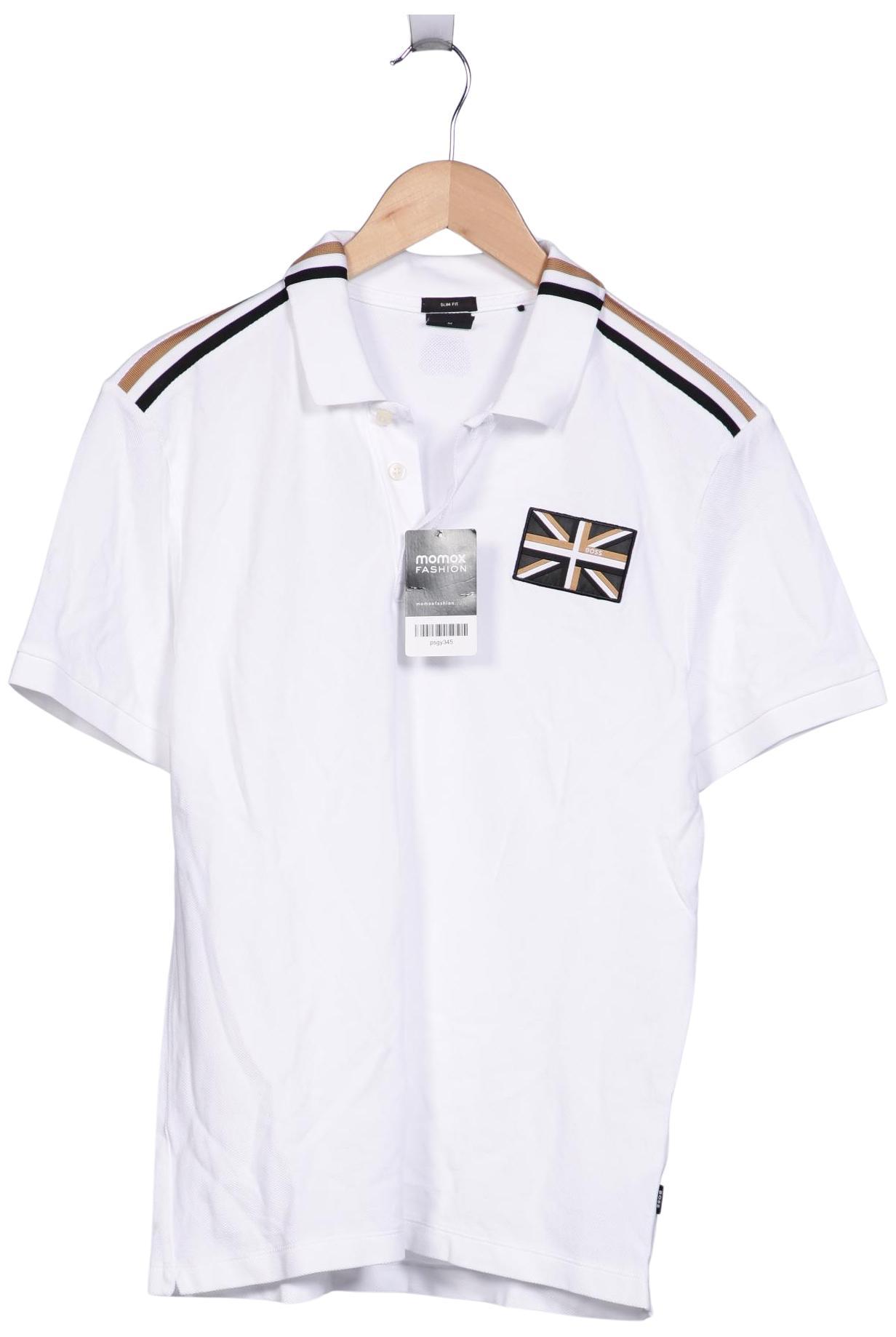 

Boss by Hugo Boss Herren Poloshirt, weiß, Gr. 48