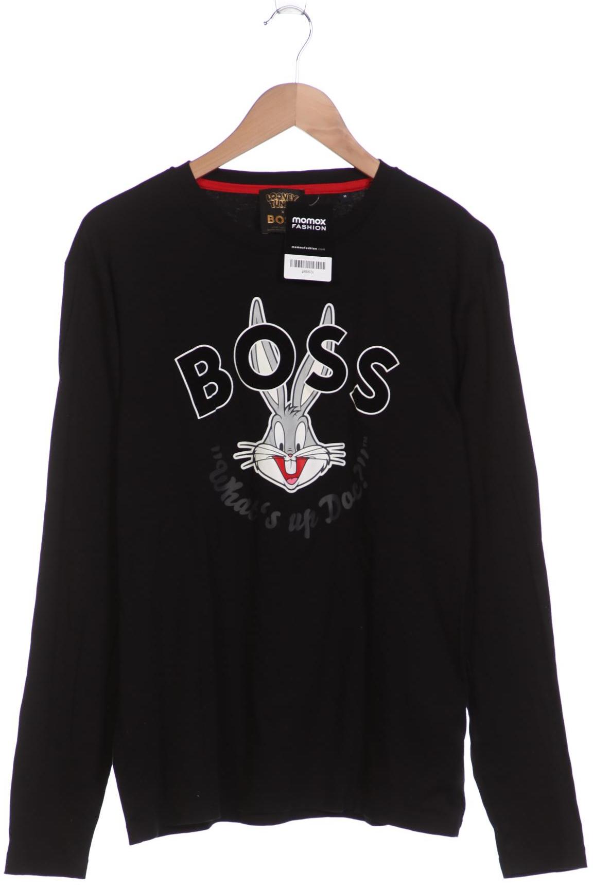 

BOSS by Hugo Boss Herren Langarmshirt, schwarz