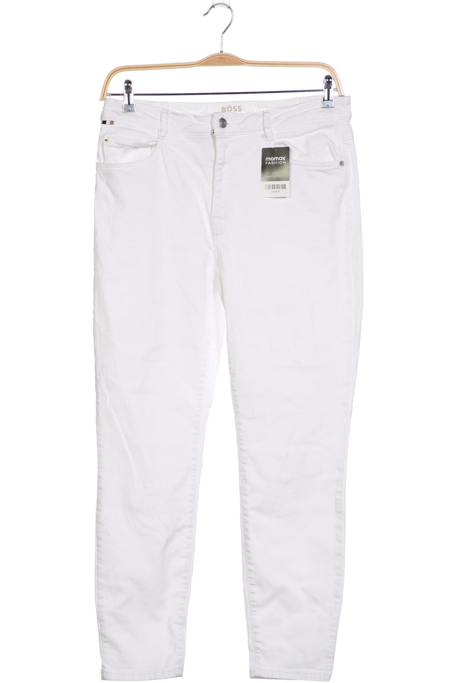 

Boss by Hugo Boss Damen Jeans, weiß, Gr. 32