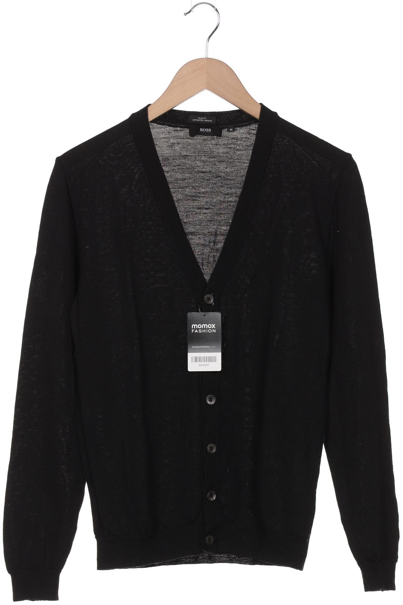 

Boss by Hugo Boss Herren Strickjacke, schwarz, Gr. 48