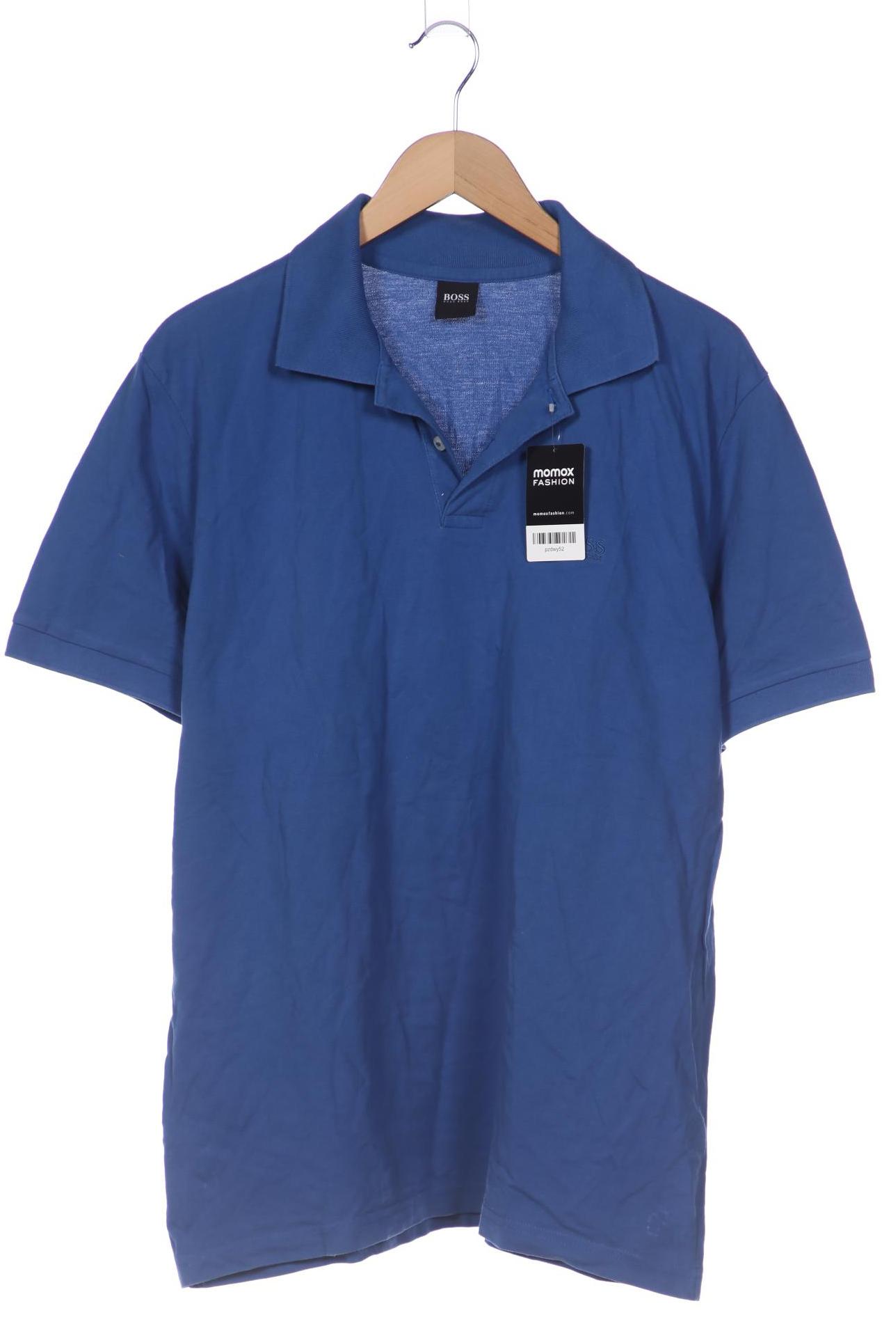 

Boss by Hugo Boss Herren Poloshirt, blau, Gr. 56