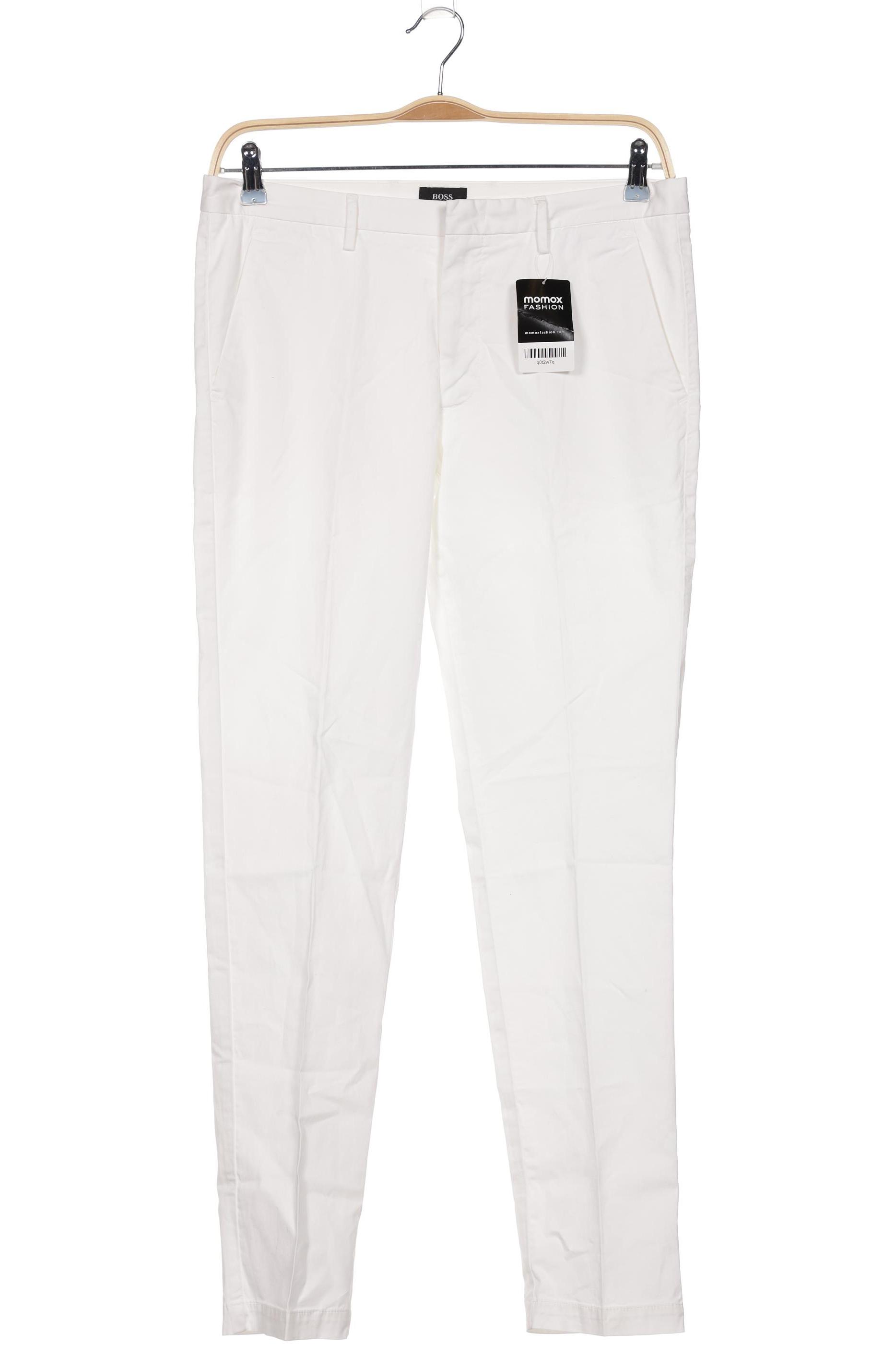 

BOSS by Hugo Boss Herren Stoffhose, weiß