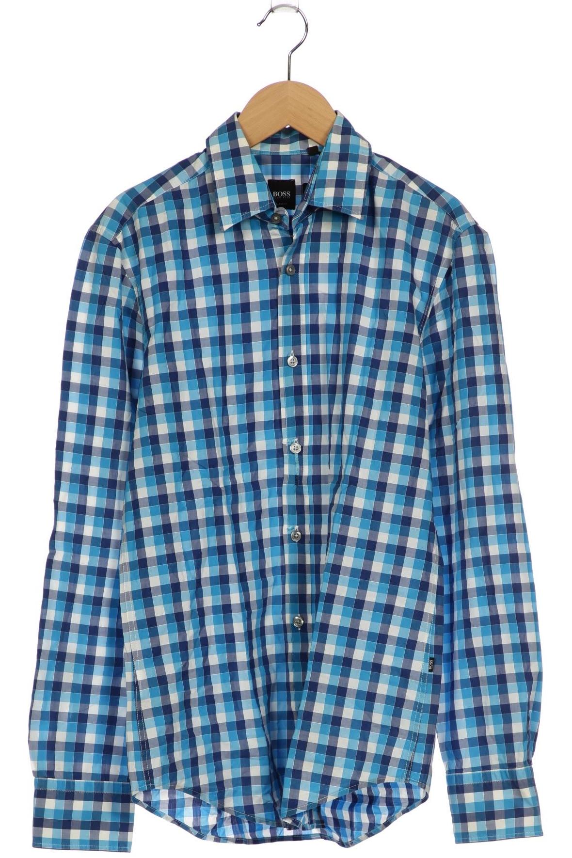 

Boss by Hugo Boss Herren Hemd, blau, Gr. 46