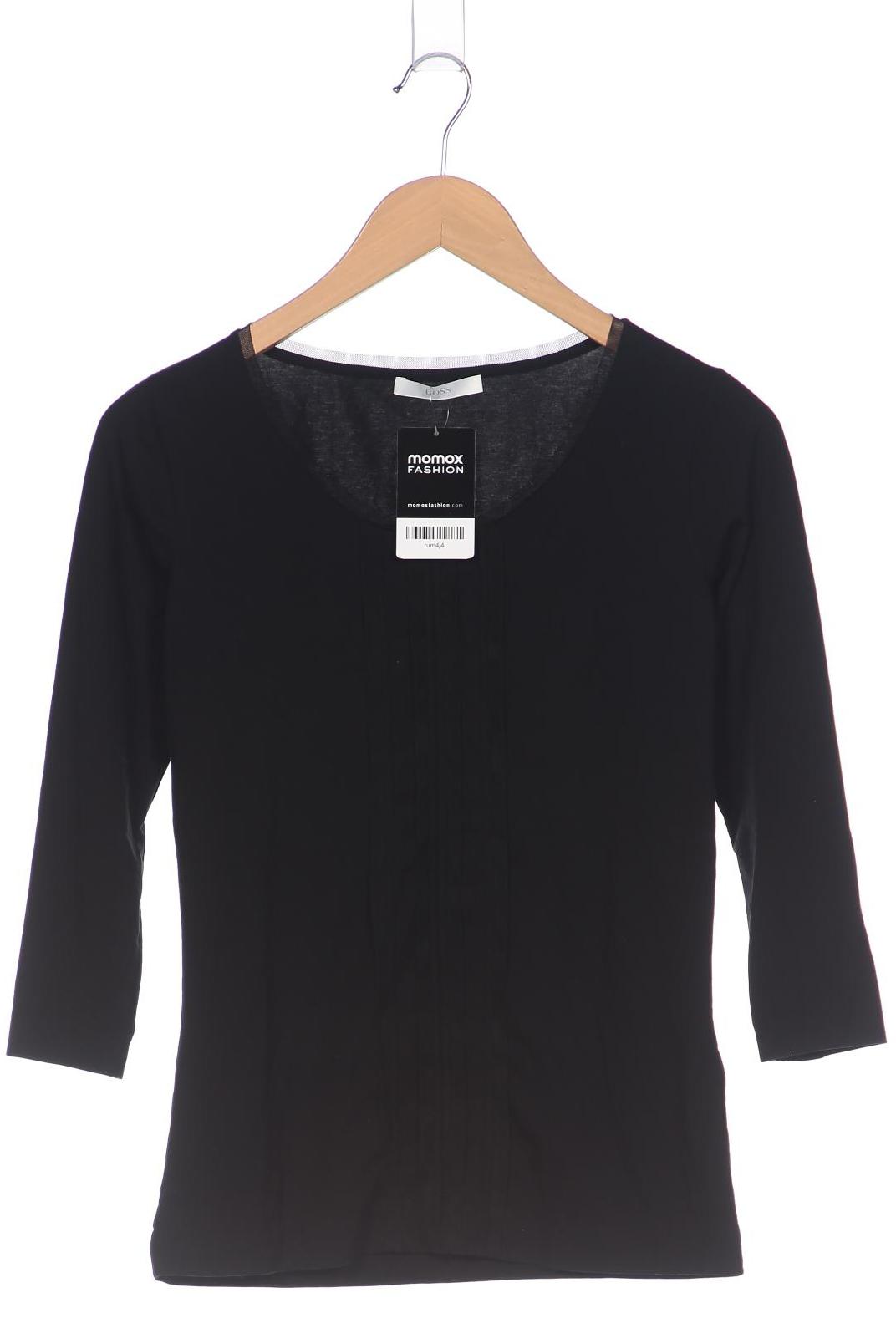 

Boss by Hugo Boss Damen Langarmshirt, schwarz, Gr. 34