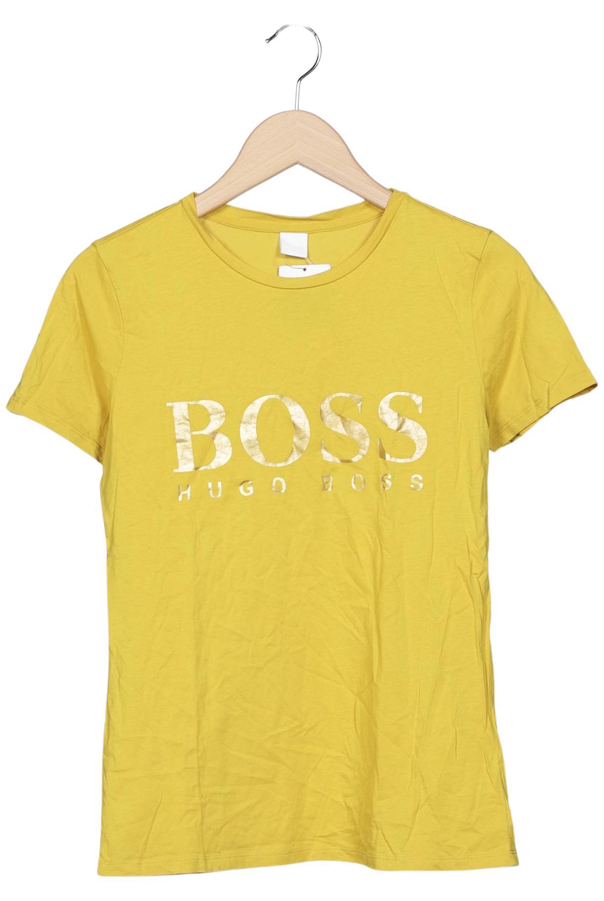 

Boss by Hugo Boss Damen T-Shirt, gelb, Gr. 36