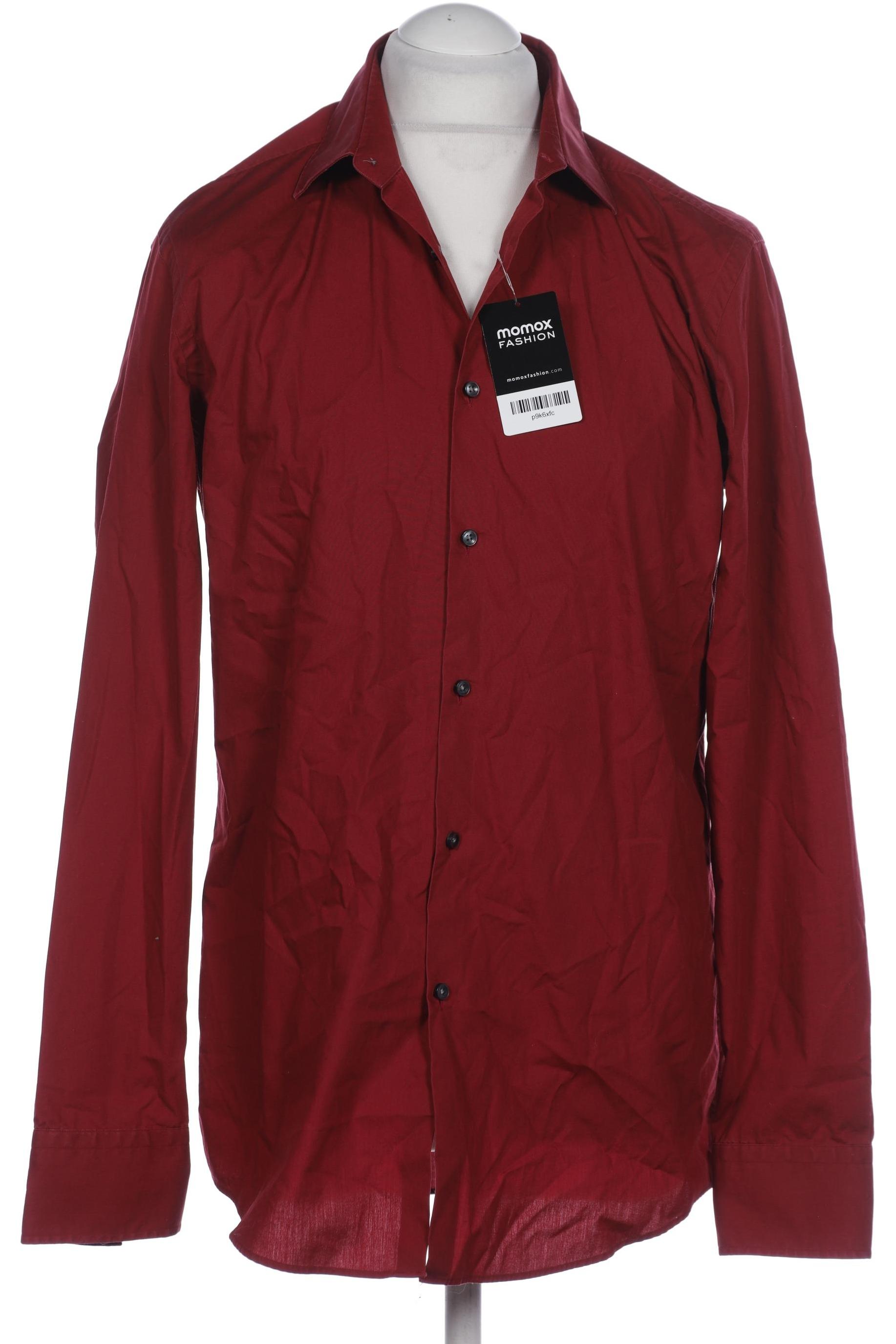 

Boss by Hugo Boss Herren Hemd, bordeaux, Gr. 52