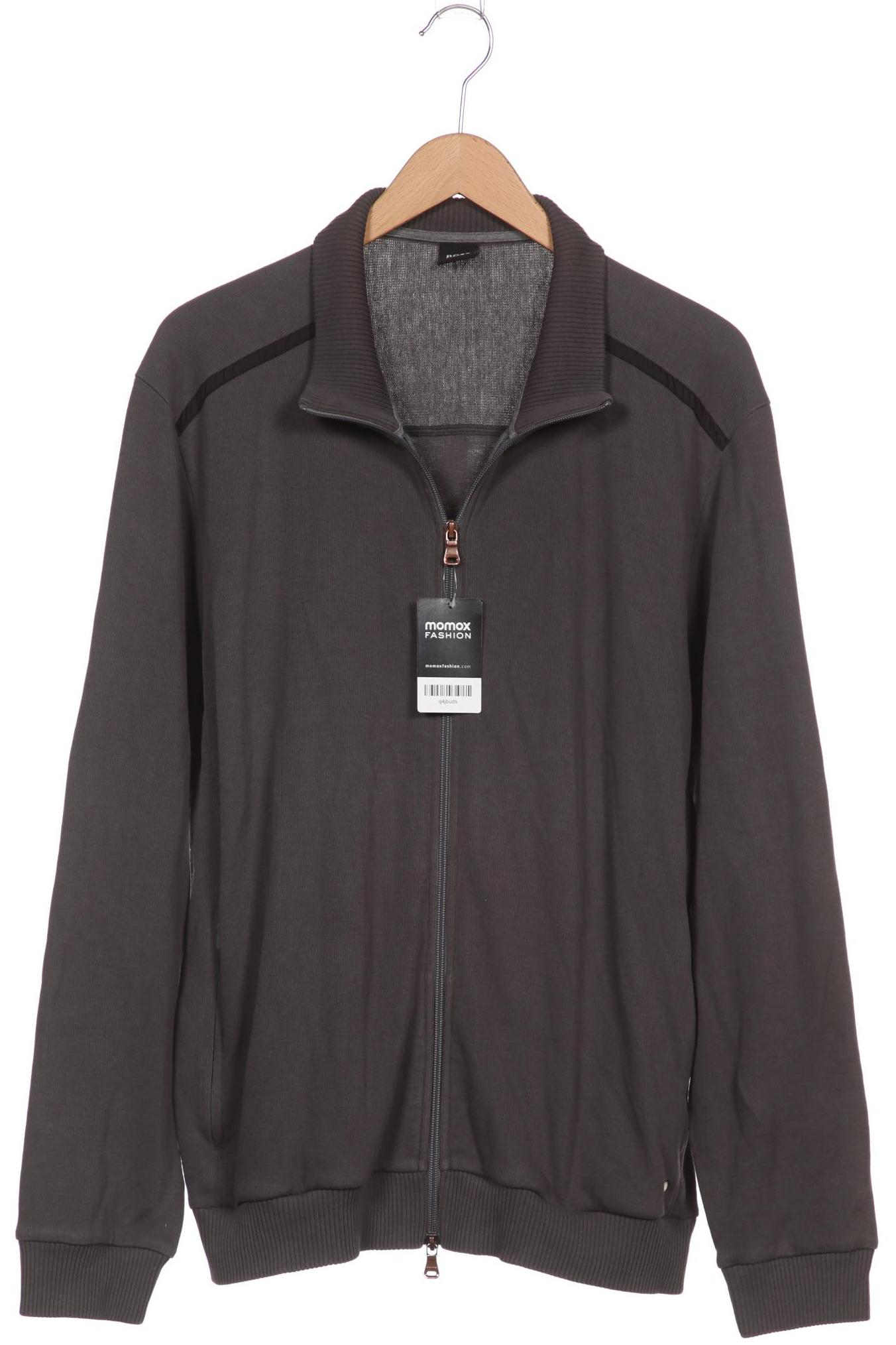 

Boss by Hugo Boss Herren Strickjacke, grau, Gr. 56