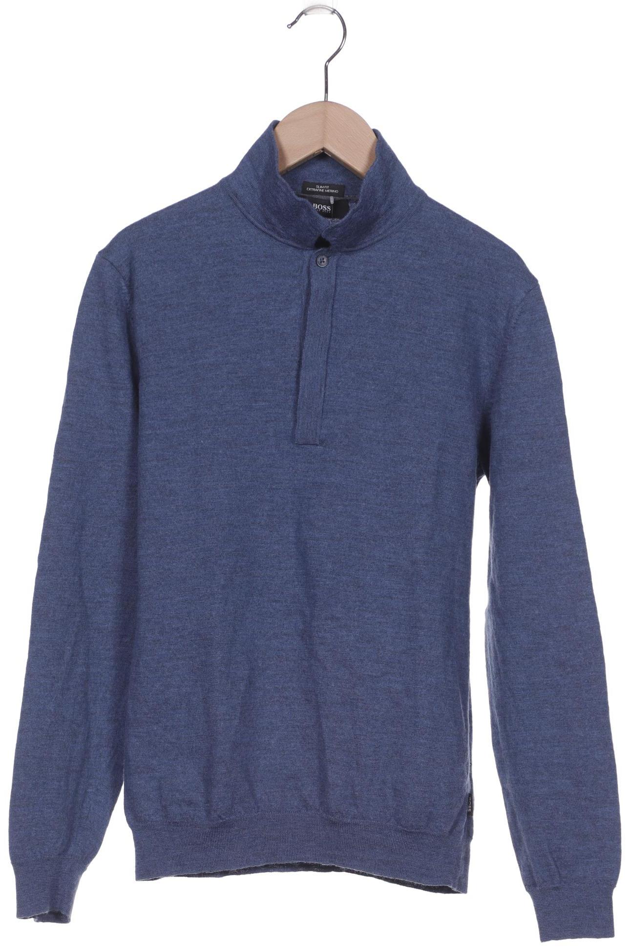 

Boss by Hugo Boss Herren Pullover, blau, Gr. 46