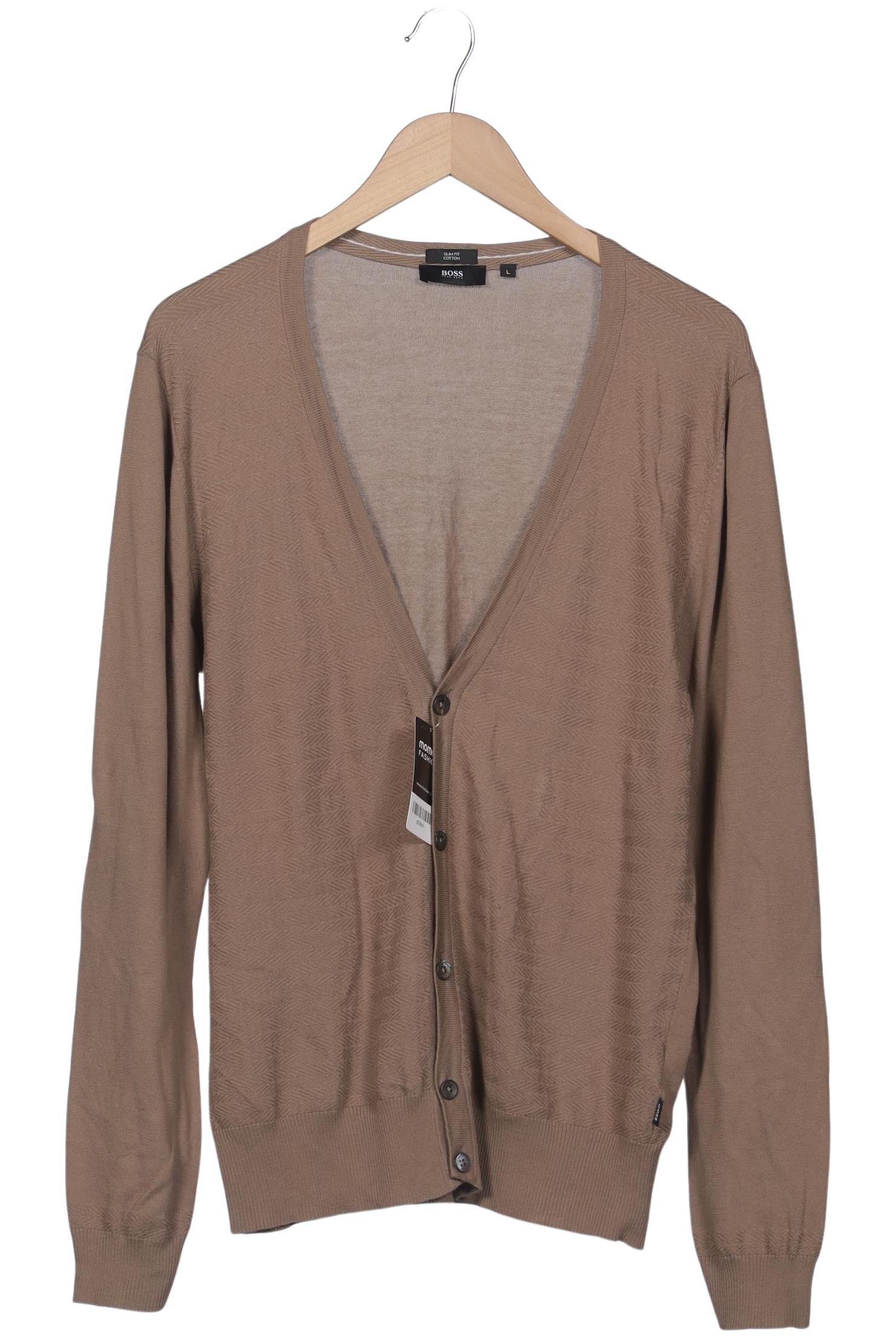 

Boss by Hugo Boss Herren Strickjacke, braun, Gr. 52