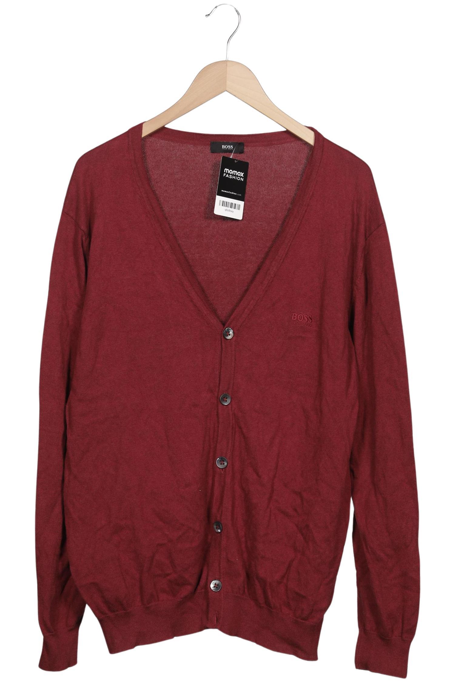 

Boss by Hugo Boss Herren Strickjacke, rot, Gr. 56