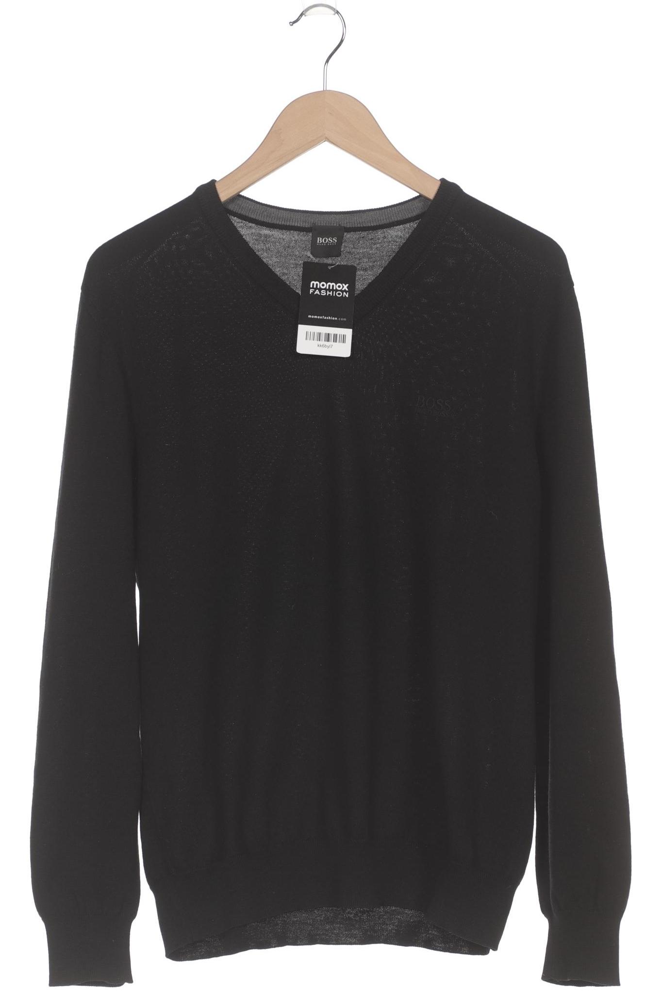 

Boss by Hugo Boss Herren Pullover, schwarz, Gr. 52