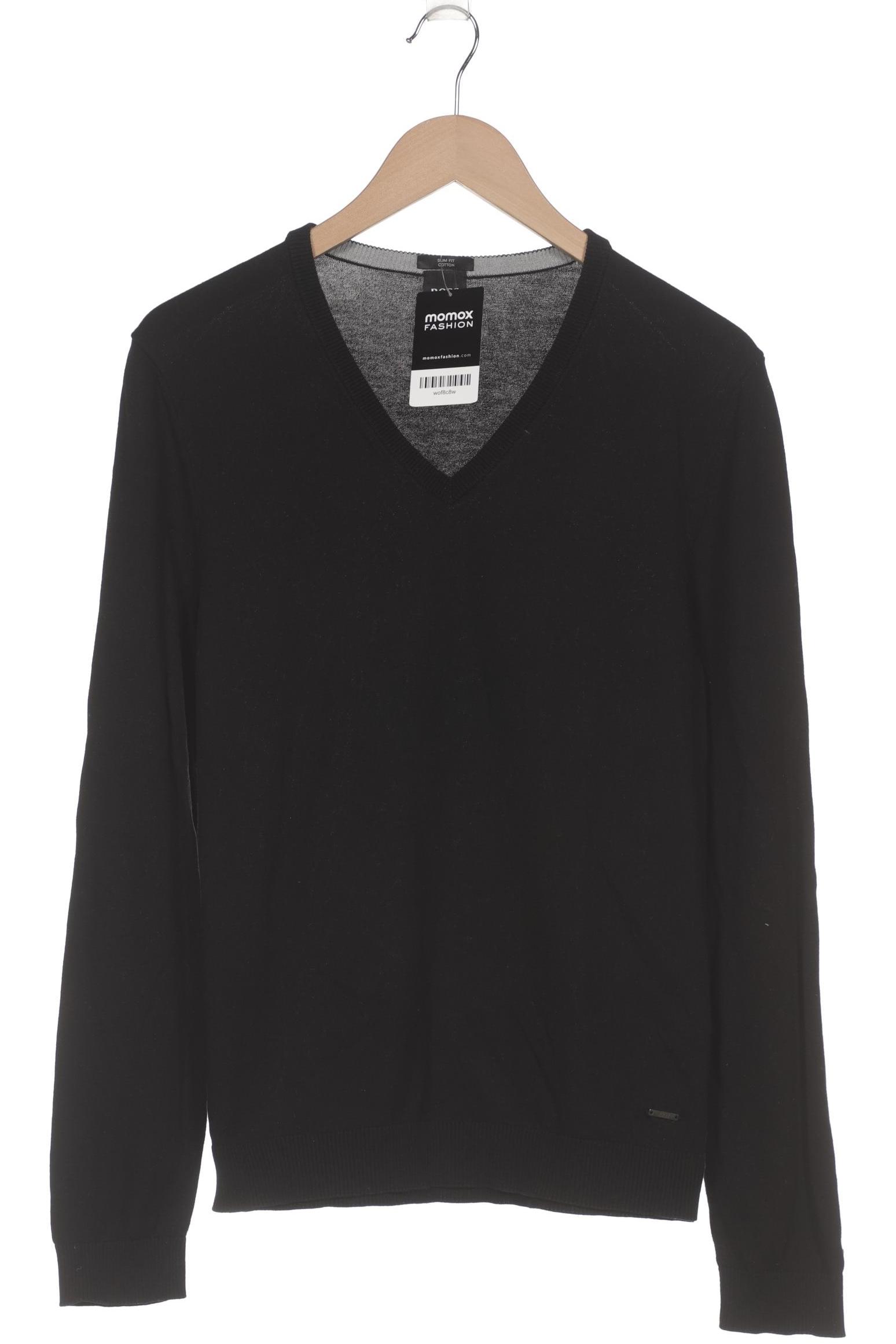 

Boss by Hugo Boss Herren Pullover, schwarz, Gr. 48