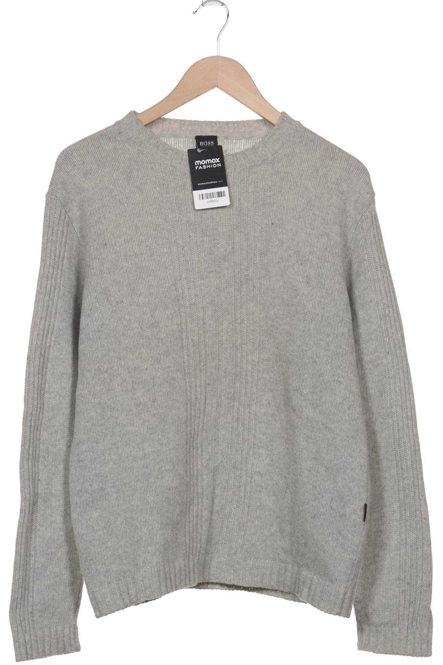 

Boss by Hugo Boss Herren Pullover, grau, Gr. 52