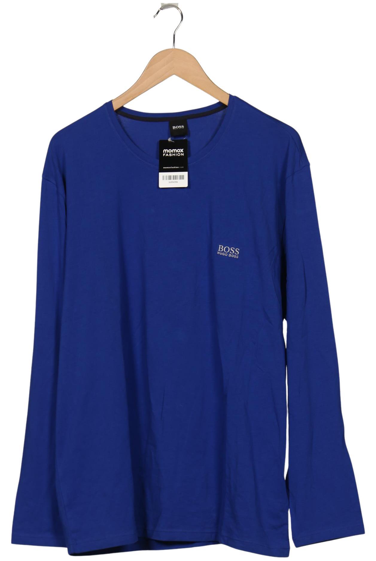 

Boss by Hugo Boss Herren Langarmshirt, blau, Gr. 56