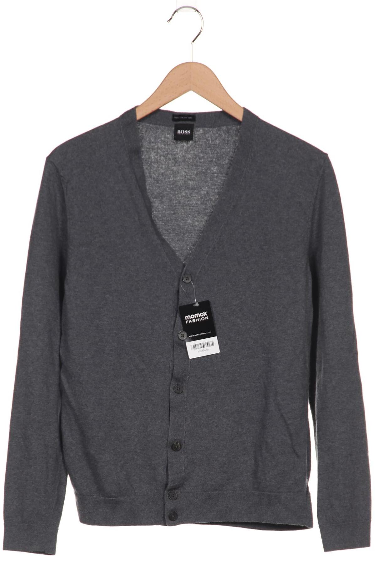 

BOSS by Hugo Boss Herren Strickjacke, grau