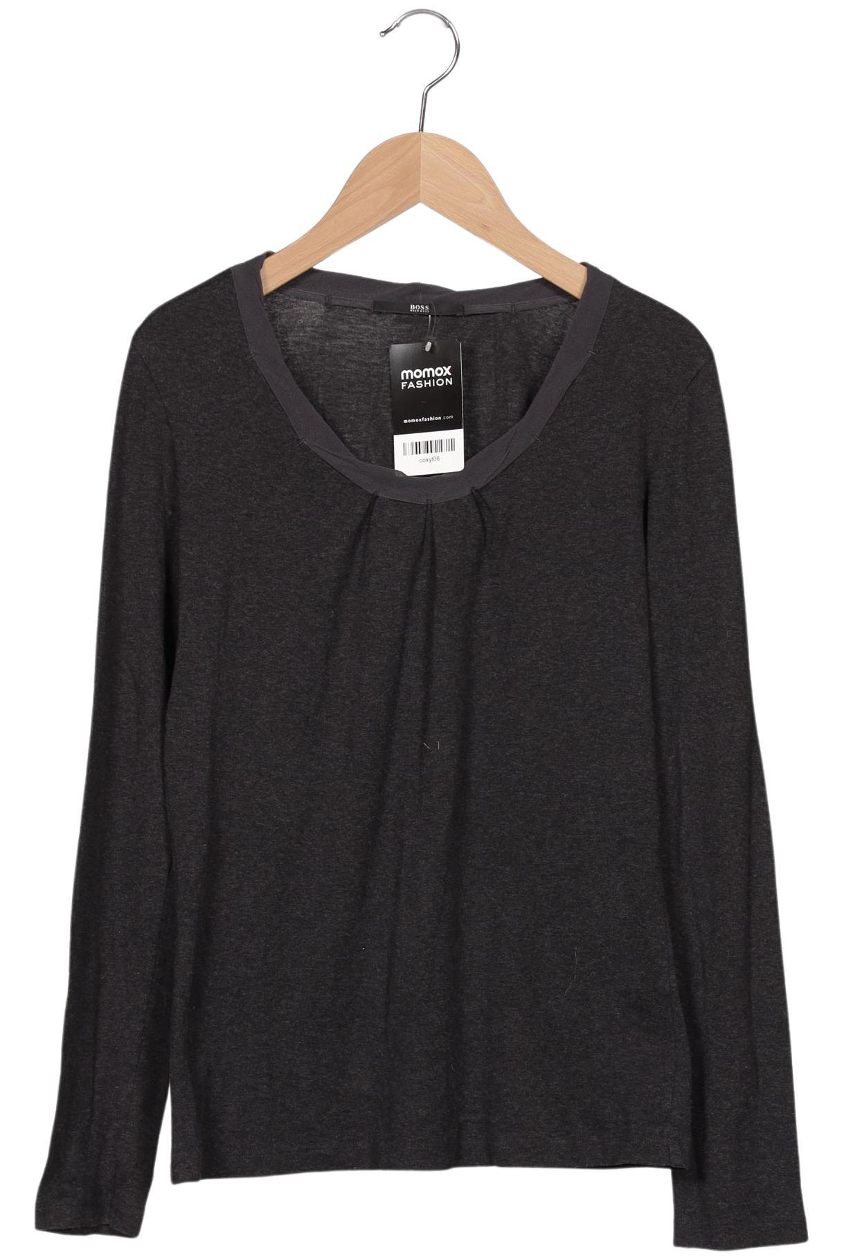 

Boss by Hugo Boss Damen Langarmshirt, grau, Gr. 36