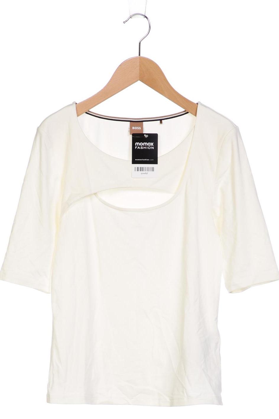 

BOSS by Hugo Boss Damen T-Shirt, cremeweiß