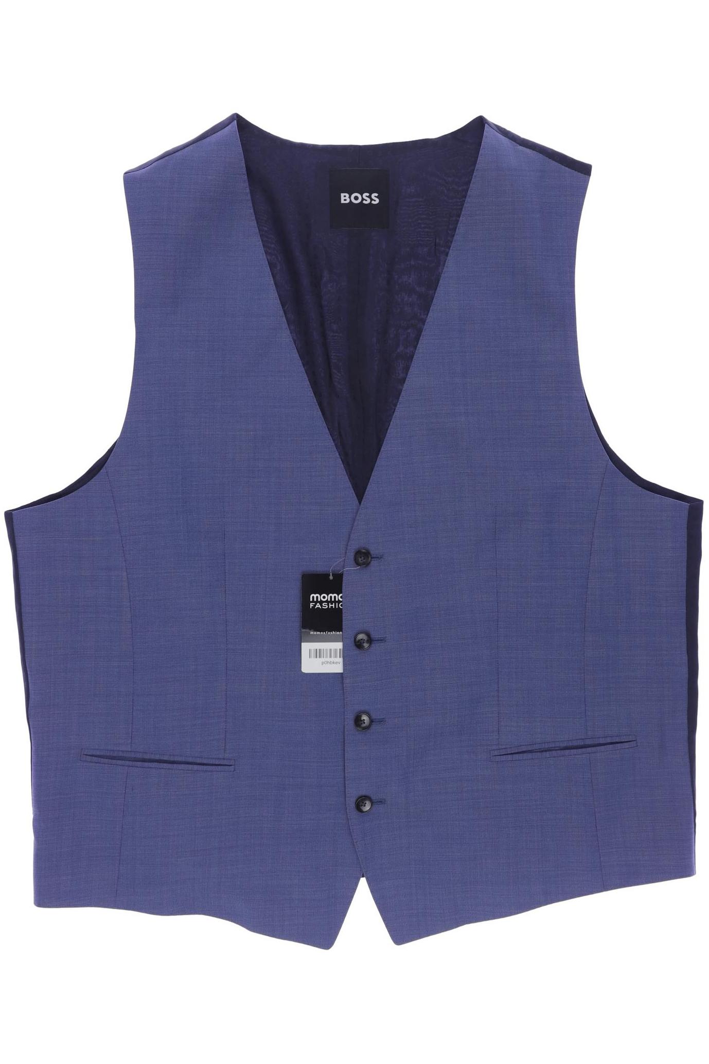 

Boss by Hugo Boss Herren Weste, blau, Gr. 56