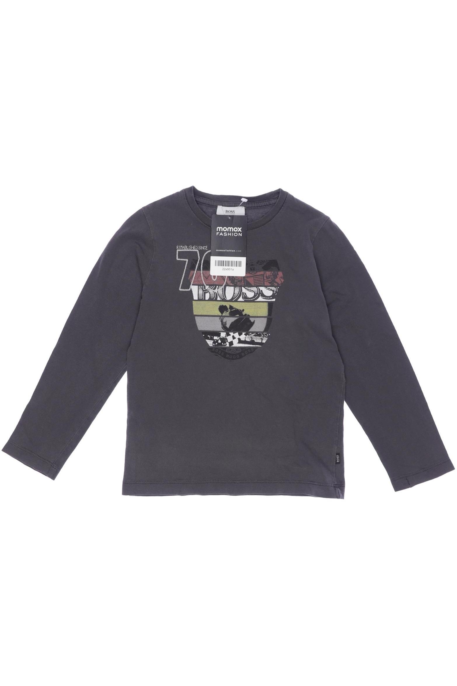 

Boss by Hugo Boss Jungen Langarmshirt, grau, Gr. 116