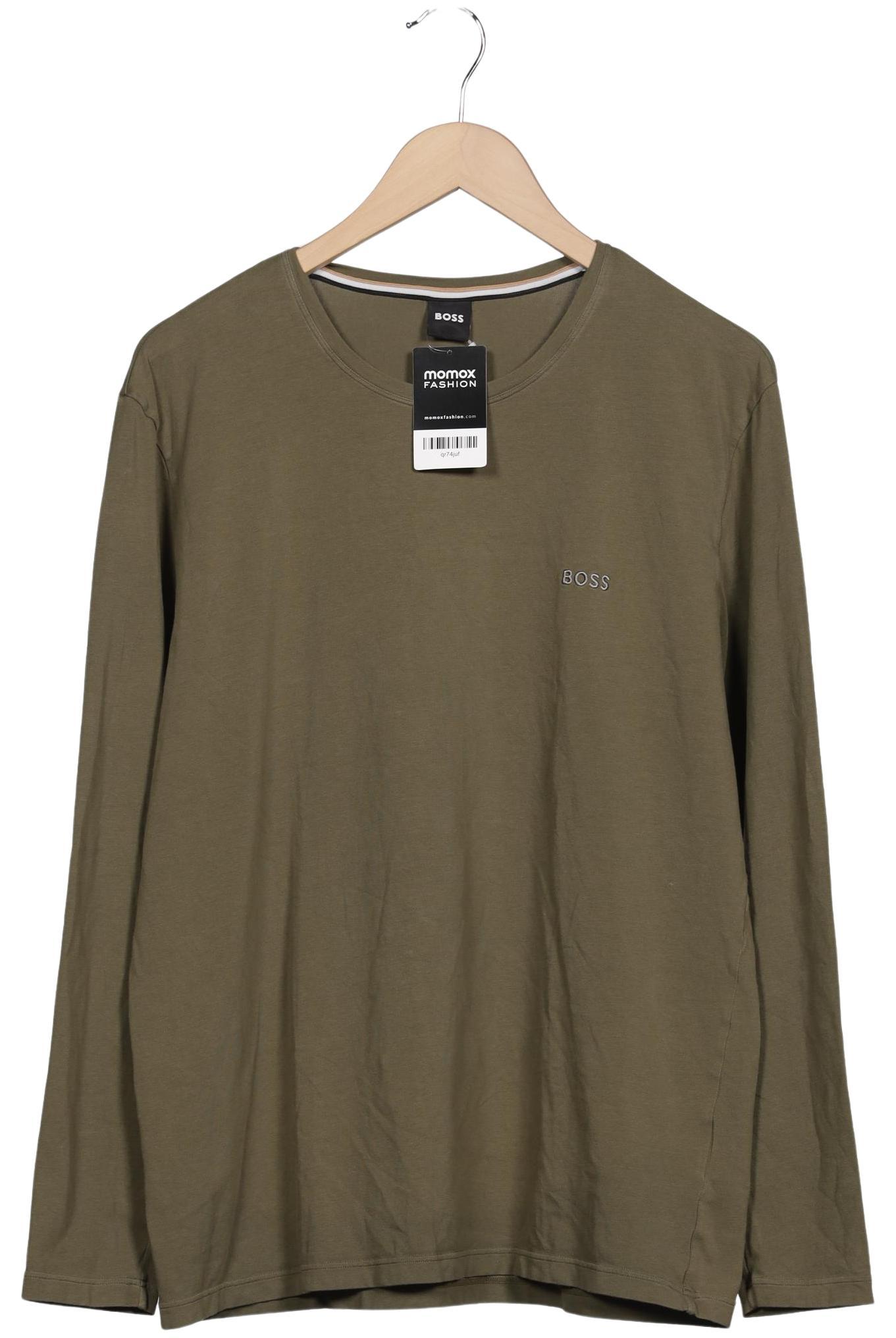 

Boss by Hugo Boss Herren Langarmshirt, grün, Gr. 52